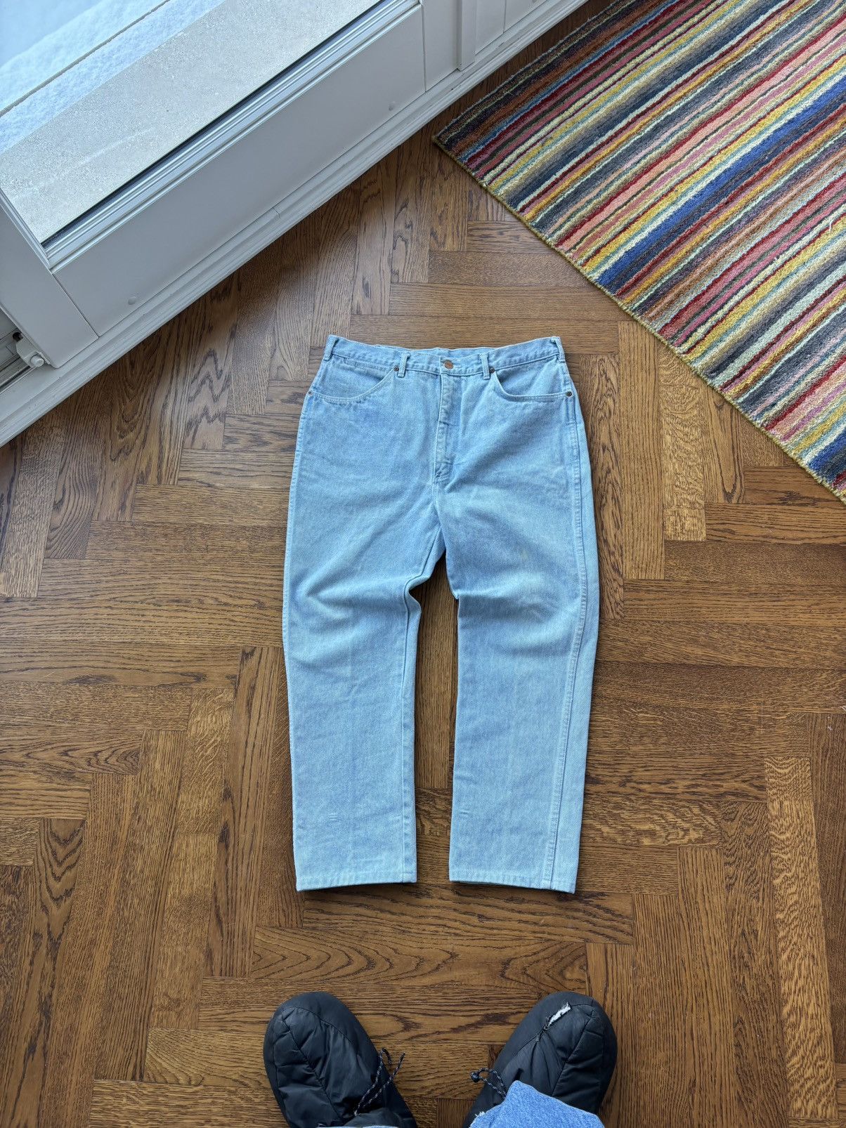 Vintage × Wrangler Vintage Wrangler Blue Bell Jeans 1970s 1960s 1980s Denim 36 Size US 33 - 13 Thumbnail