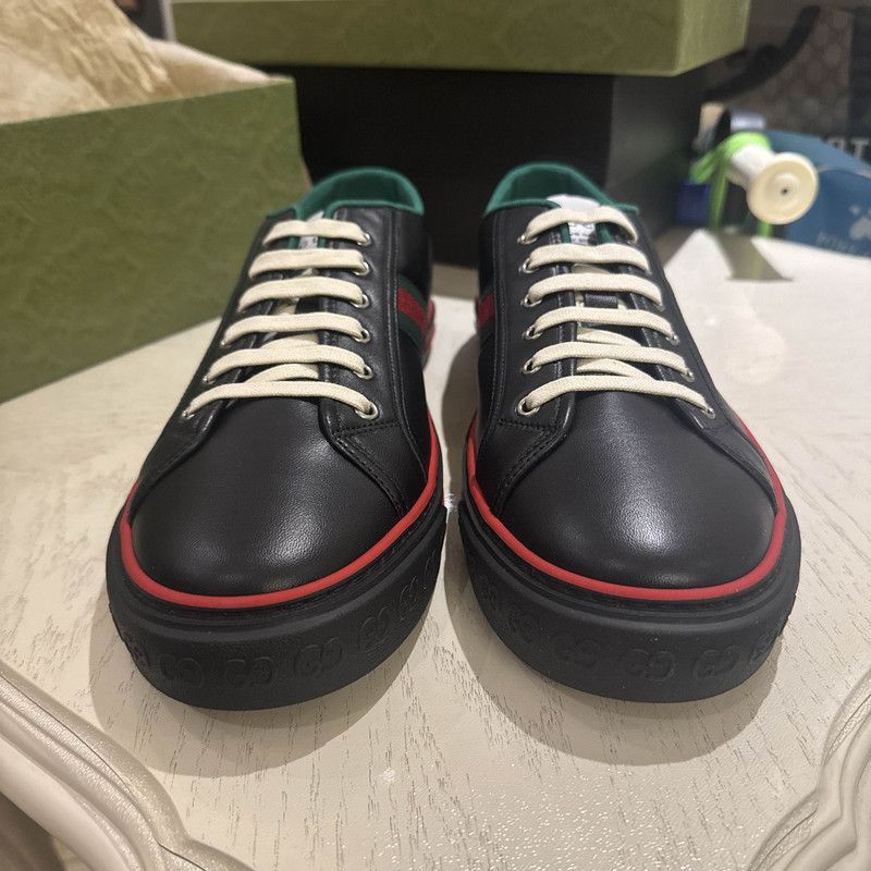 Gucci Gucci Tennis 1977 Logo Fashion Sneakers - Size US 13 / EU 46 - 2 Thumbnail