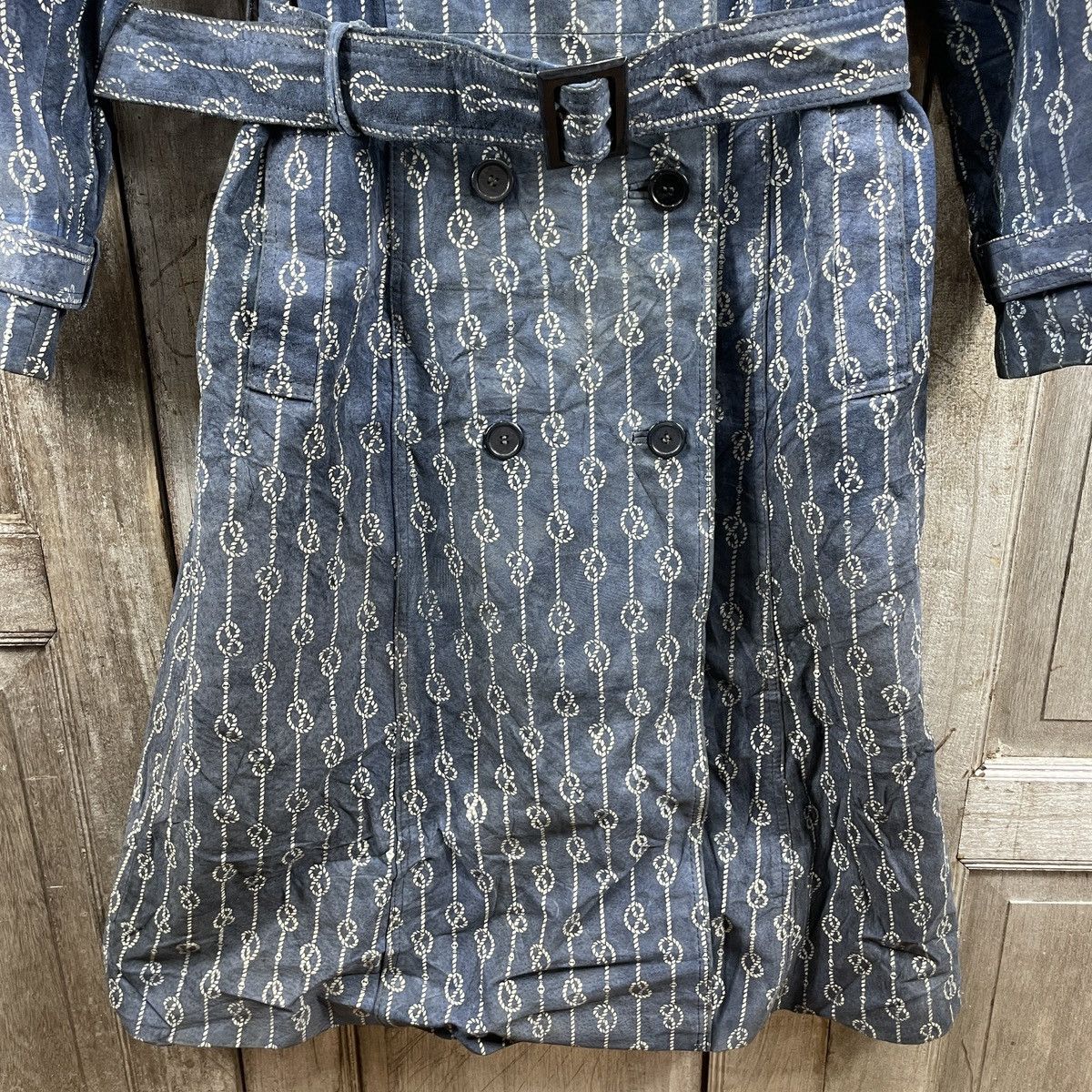 Japanese Brand Japanese Brand Tokyo An Co, LTD. Leather Trench Coat Size M / US 6-8 / IT 42-44 - 5 Thumbnail