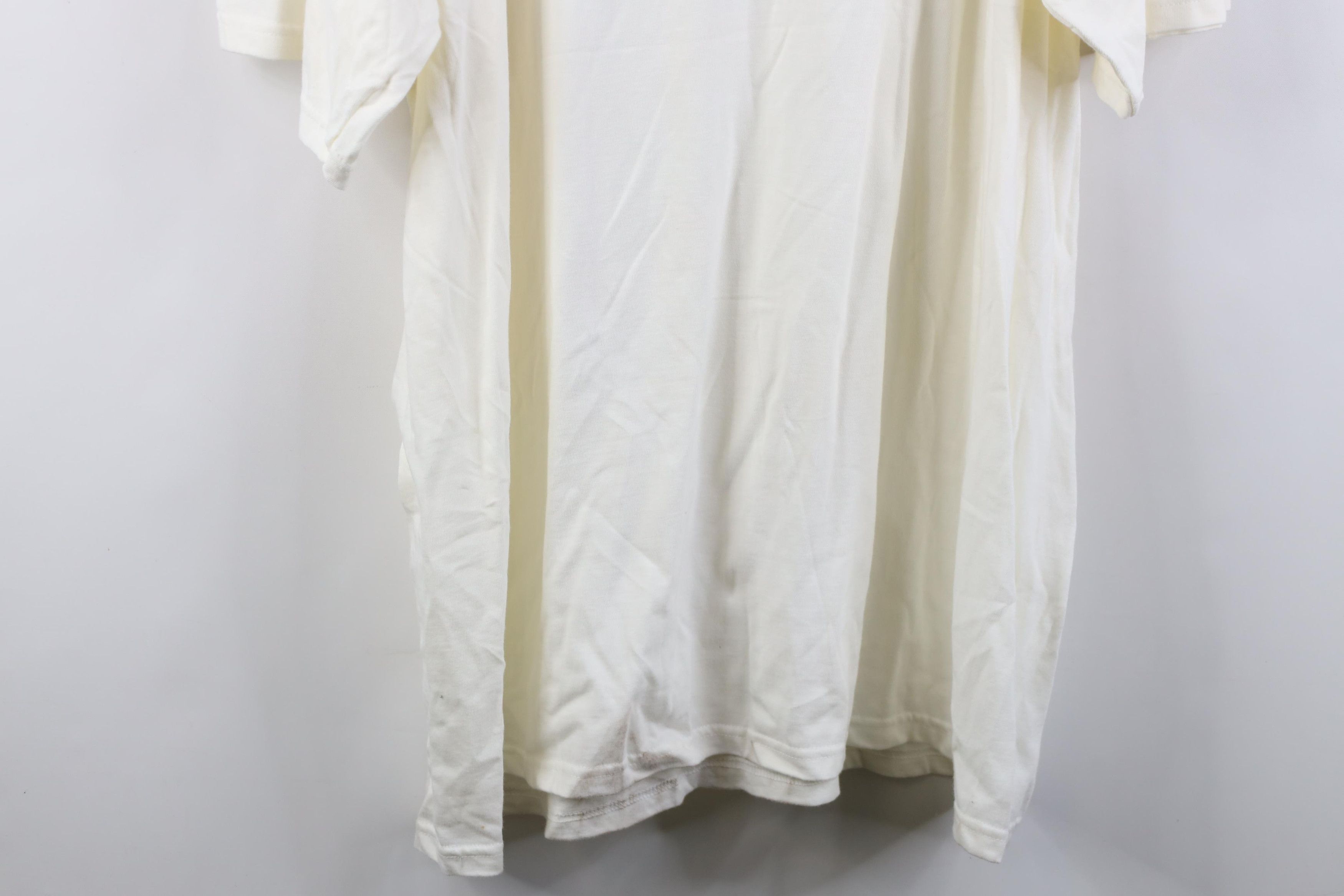 Marithe + Francois Girbaud Deadstock Vintage 90s Marithe Francois Girbaud Raw T-Shirt Size US XXL / EU 58 / 5 - 15 Thumbnail