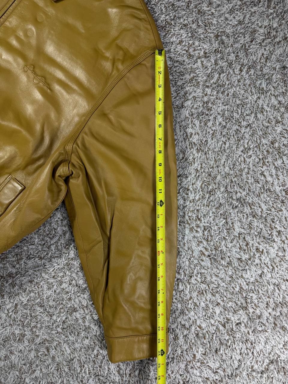 Sean John Sean John Leather Jacket 90s Y2K Signature Logo Bomber Size US XL / EU 56 / 4 - 9 Thumbnail