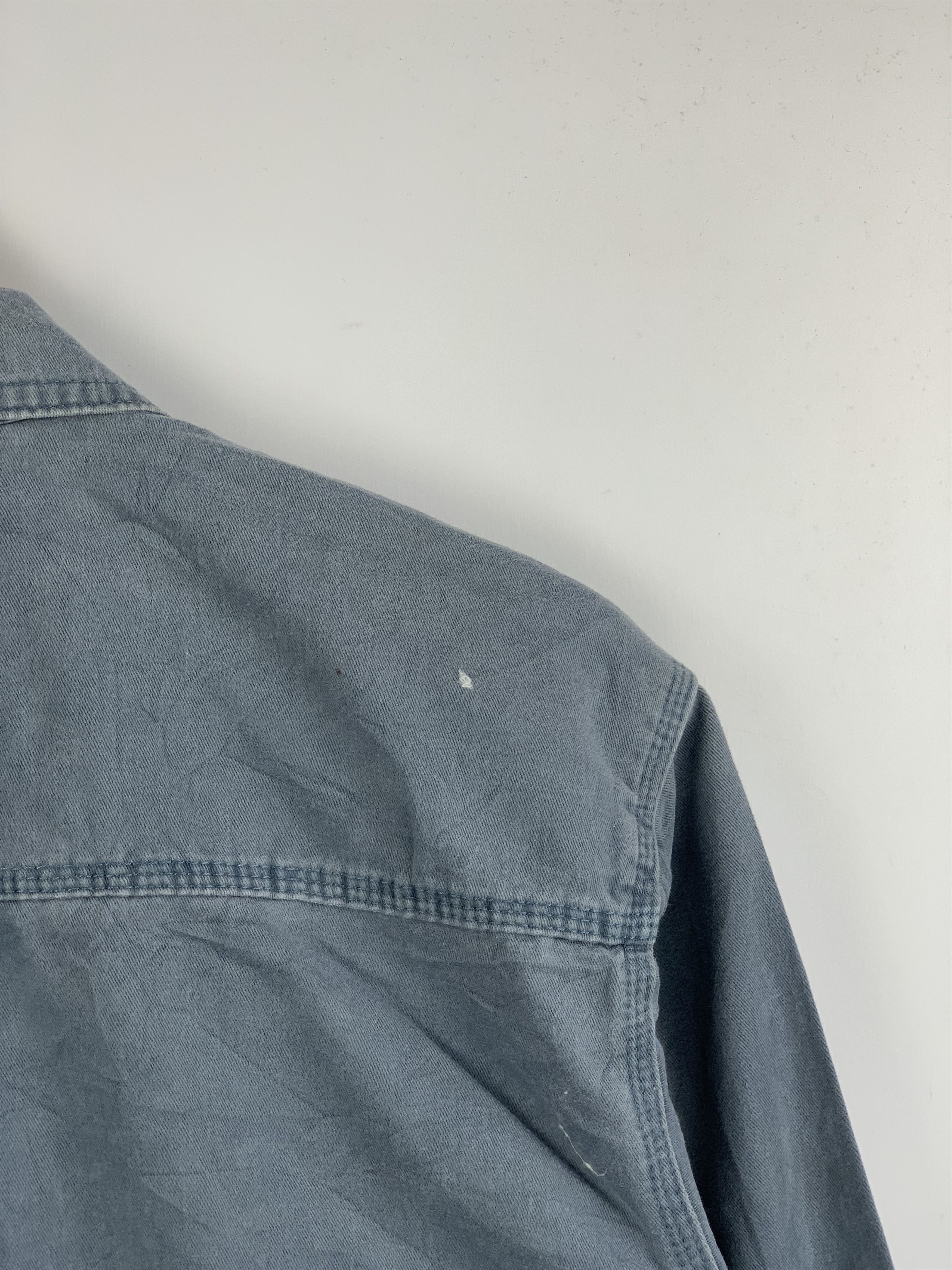 Japanese Brand Vintage Japanese Brand Worker Denim Jacket J1607 Size US M / EU 48-50 / 2 - 14 Thumbnail