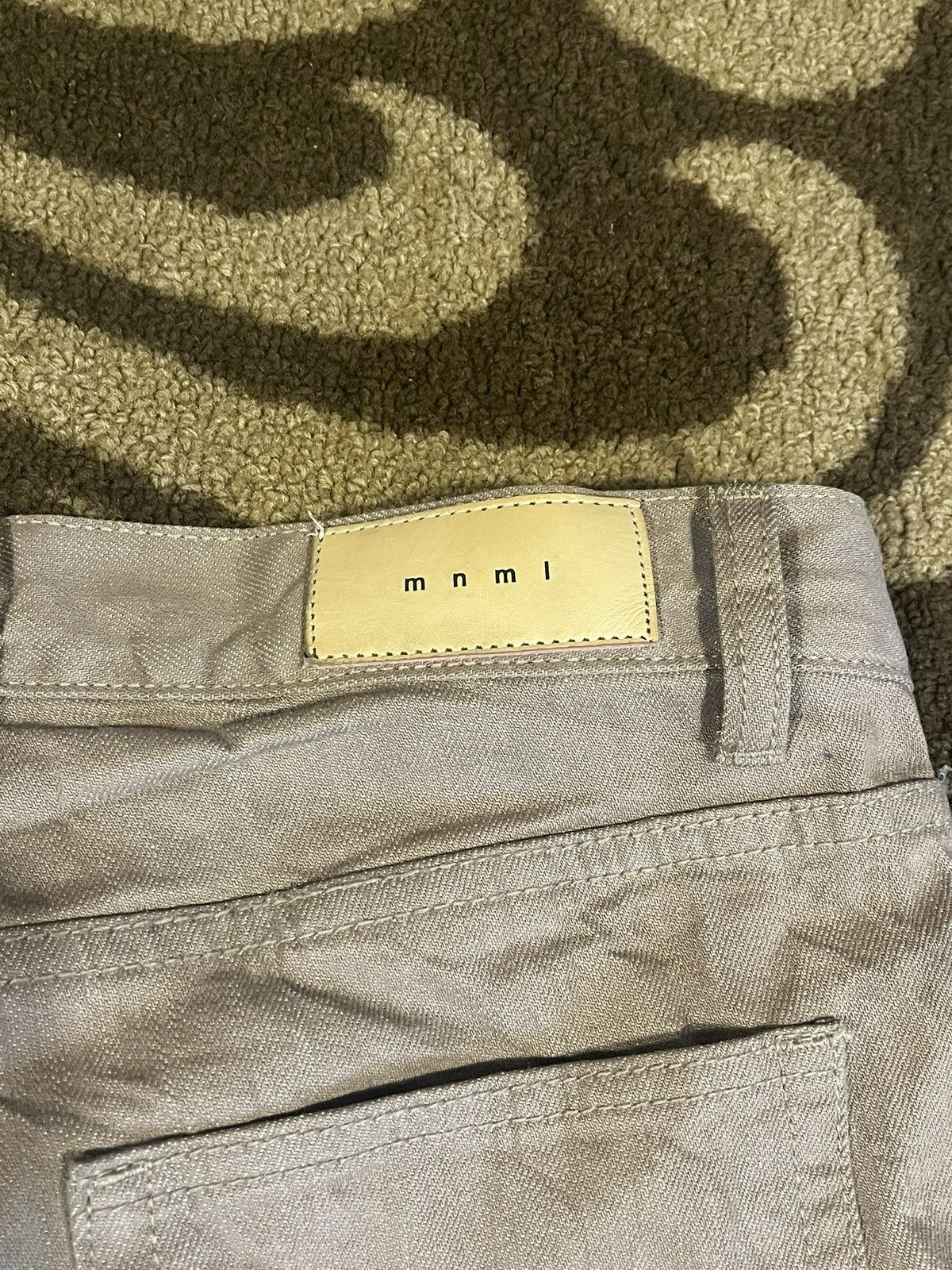 MNML mnml Brown/Tan Slim Jeans Size 30 Size US 30 / EU 46 - 3 Thumbnail
