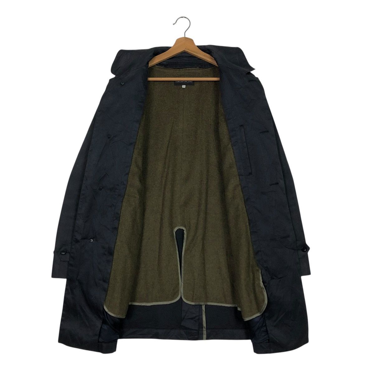 Japanese Brand 🔥VINTAGE LONG JACKET BLANKET TOMORROWLAND ISSEY MIYAKE Size US M / EU 48-50 / 2 - 14 Thumbnail
