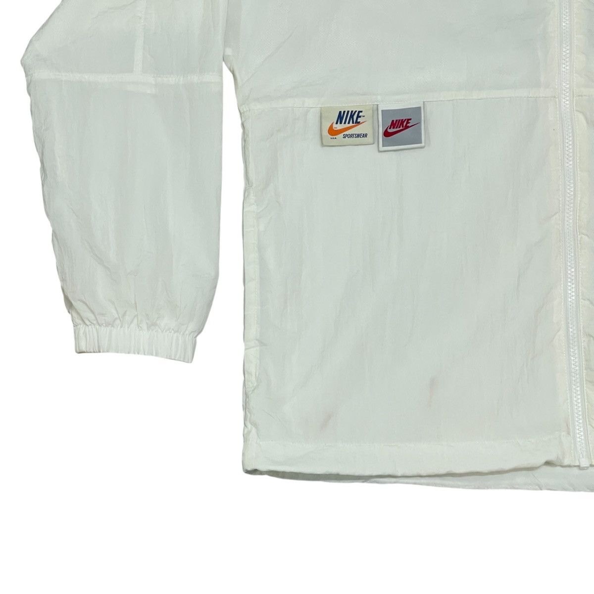Nike Vintage Nike Multi-Logo Swoosh Hooded Windbreaker Jacket Size US M / EU 48-50 / 2 - 4 Thumbnail