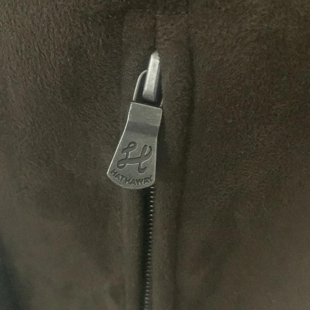 Designer Lady Hathaway Brown Textured Jacket - Stylish Warmth Comfort Size XL / US 12-14 / IT 48-50 - 8 Thumbnail