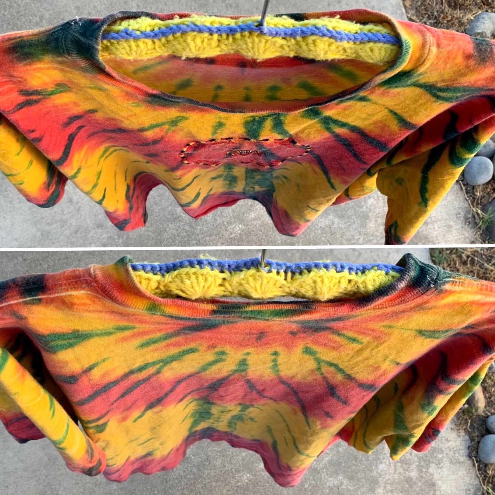 Vintage VINTAGE Jamaica Me Crazy embroidered t shirt tie dye tee single stitch 2XL or 3XL Size US XXL / EU 58 / 5 - 7 Thumbnail