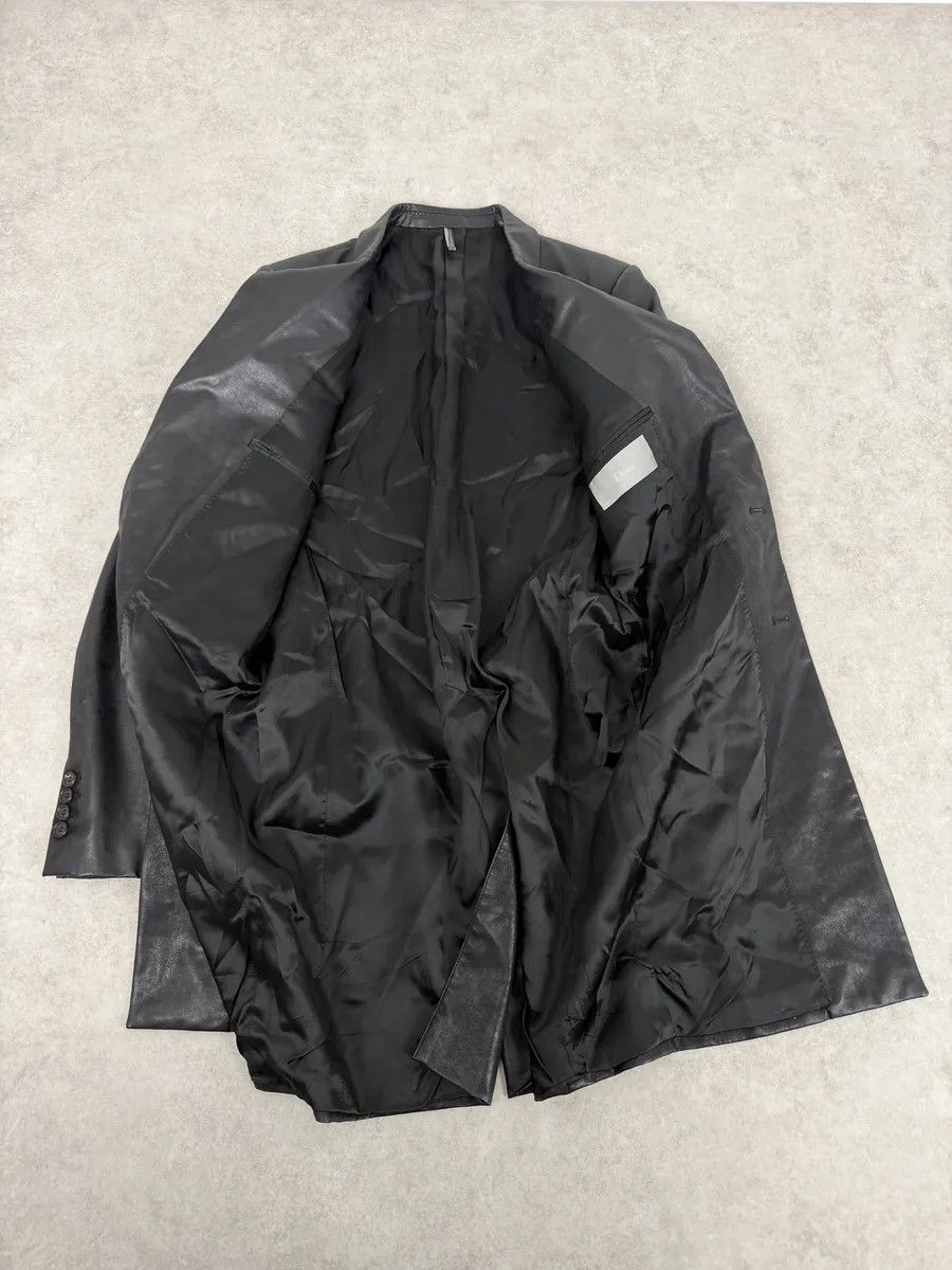 Dior AW2003 Dior PVC Black Luster Obscure Trench Coat by Hedi Slimane Size US M / EU 48-50 / 2 - 9 Thumbnail