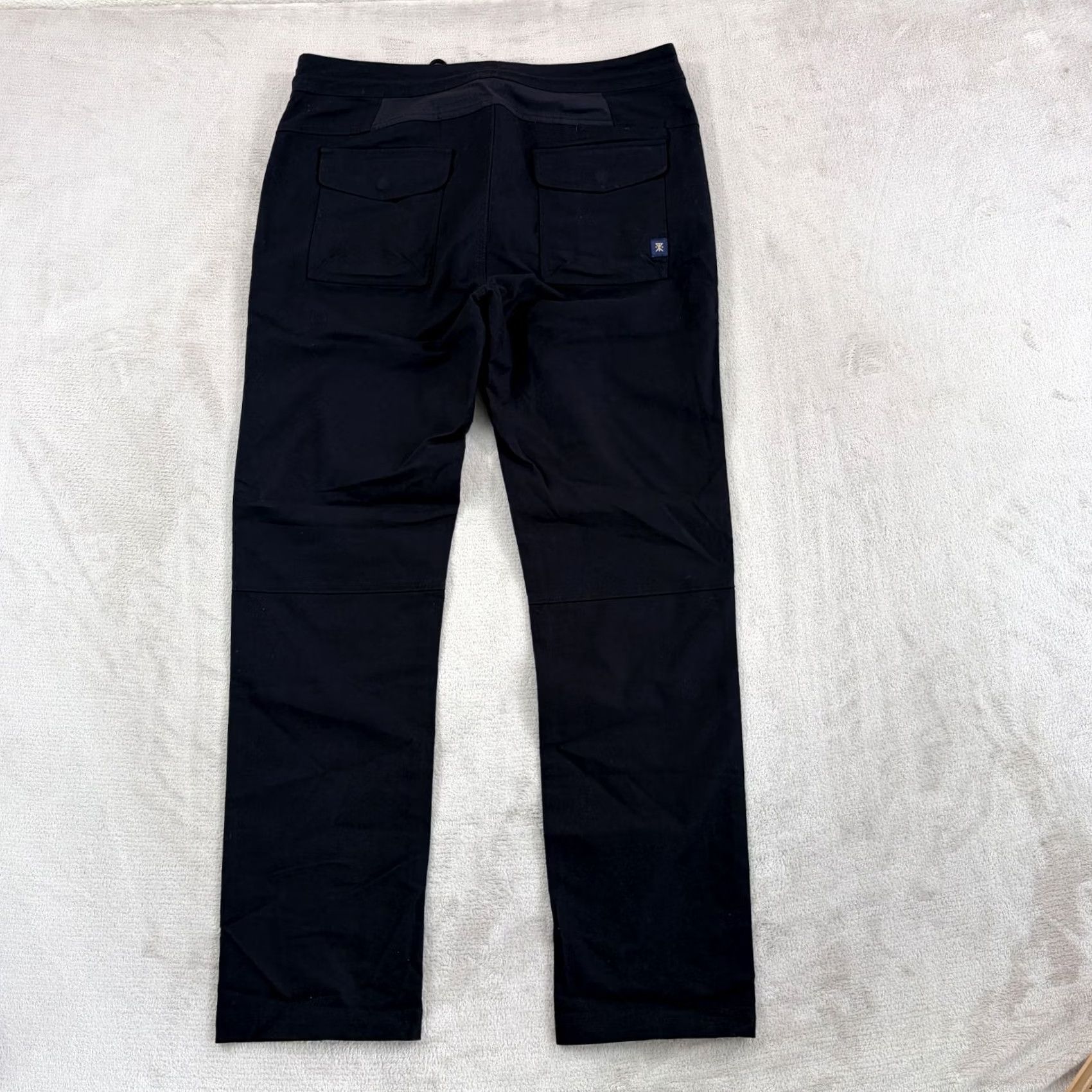 Roark Roark Pants Mens 34 Black Revival Layover Traveler Men 34x31 Slim Fit Dura Stretch Size US 34 / EU 50 - 3 Thumbnail