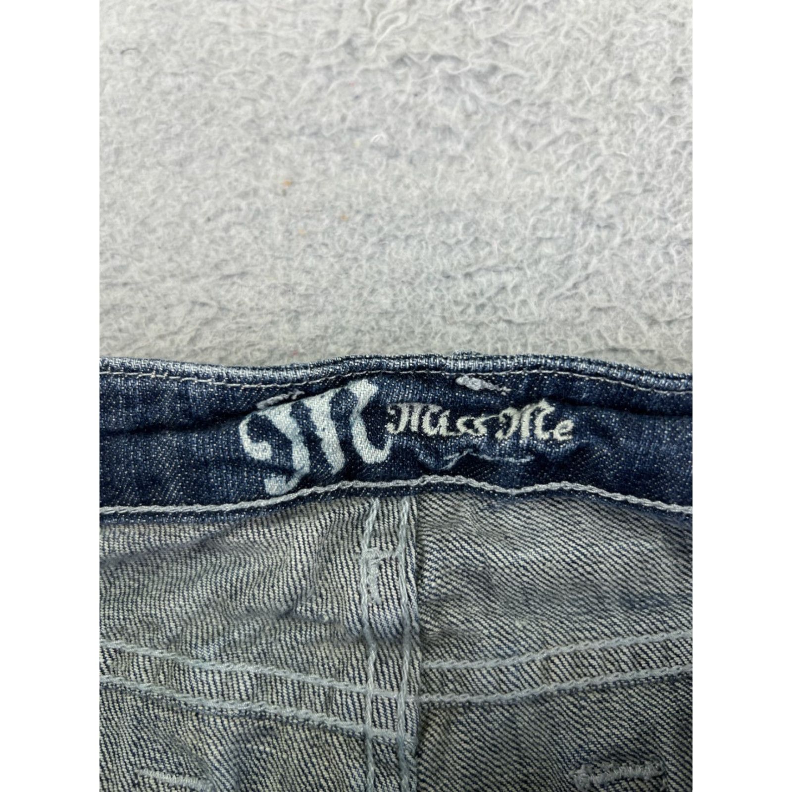 Miss Me Miss Me Shorts Denim Cut-Off Womens 28 Blue Cotton Blend Embellished Bling 28x12 Casual Party/Cocktail Size 28" / US 6 / IT 42 - 7 Thumbnail