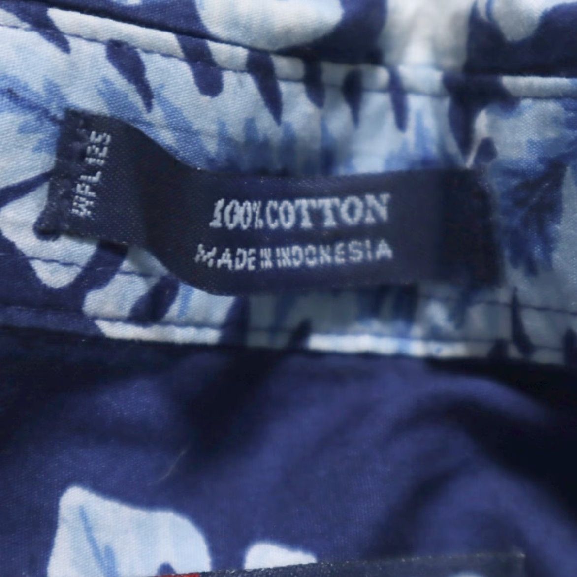 Ralph Lauren VTG Chaps Ralph Lauren Hawaiian Lei Camp Floral Shirt Blue Men's L Size US L / EU 52-54 / 3 - 6 Thumbnail