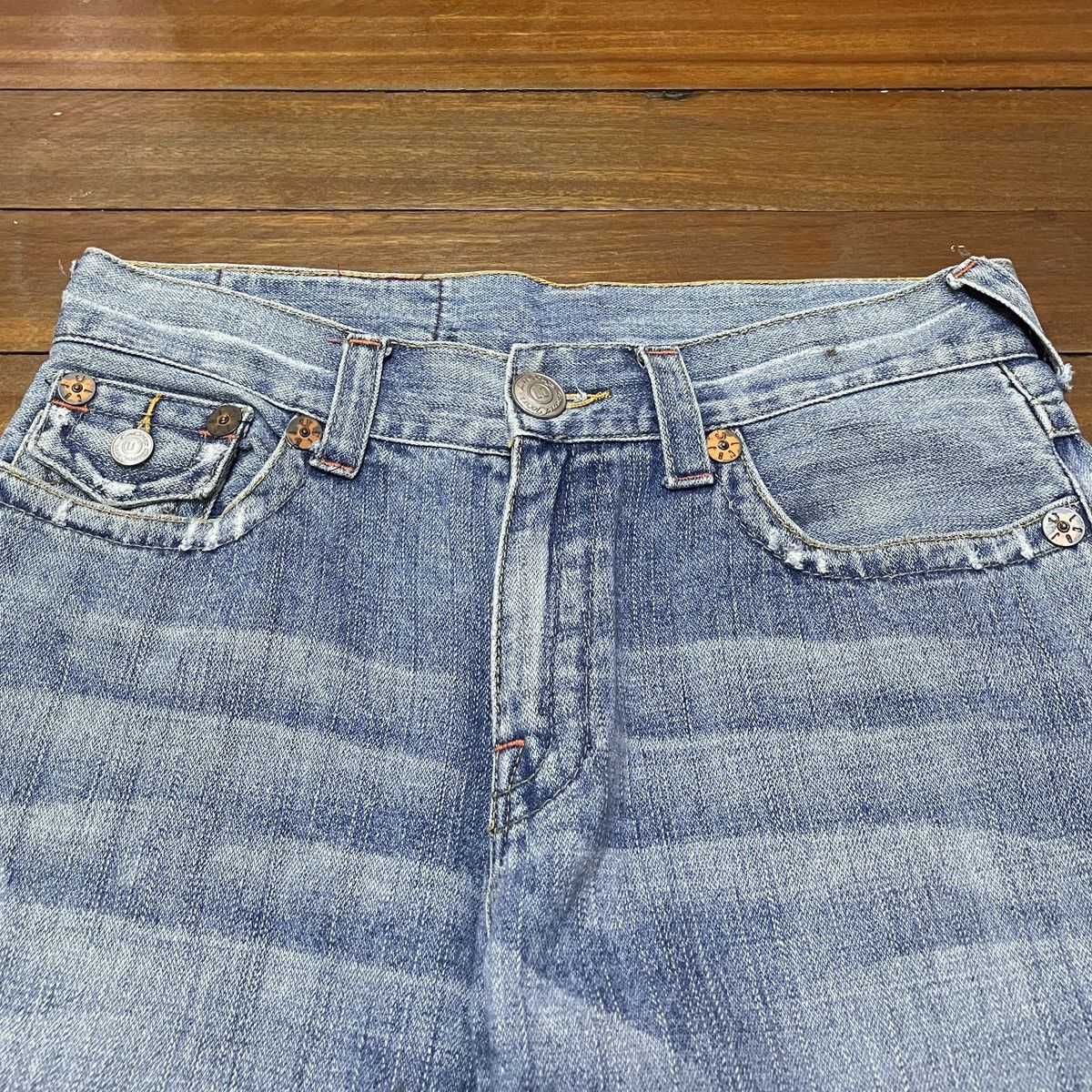 True Religion Very Rare Vintage La Coup Inspired True Religion Jeans 2000s Size US 32 / EU 48 - 4 Thumbnail