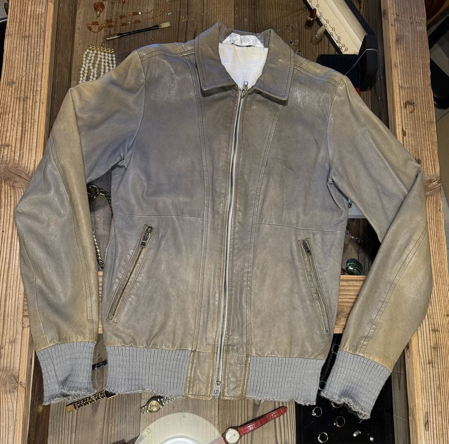 Giorgio Brato Giorgio Brato Calf Leather Jacket Size US M / EU 48-50 / 2 - 2 Thumbnail