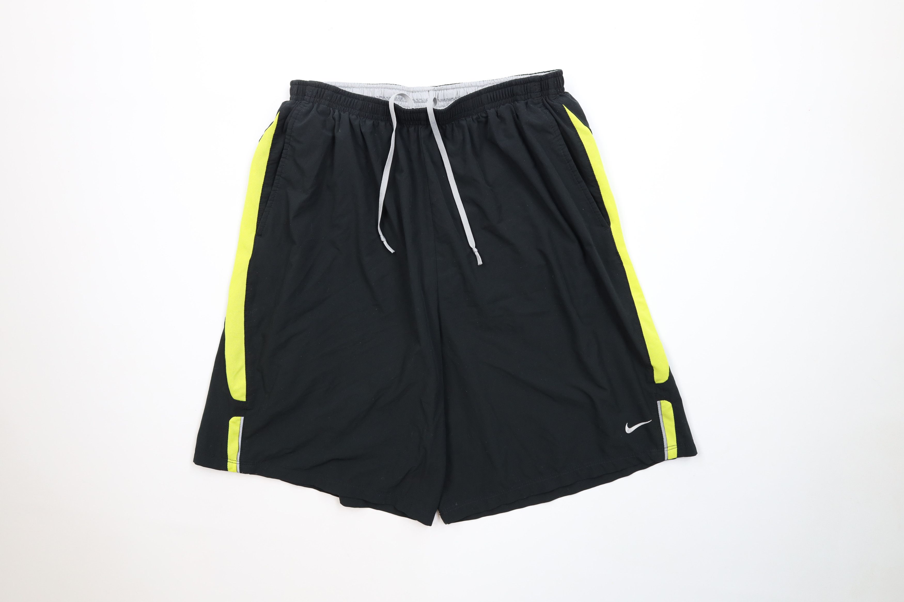 Nike Vintage Nike Travis Scott Mini Swoosh Lined Shorts Black Size US 34 / EU 50 - 1 Thumbnail