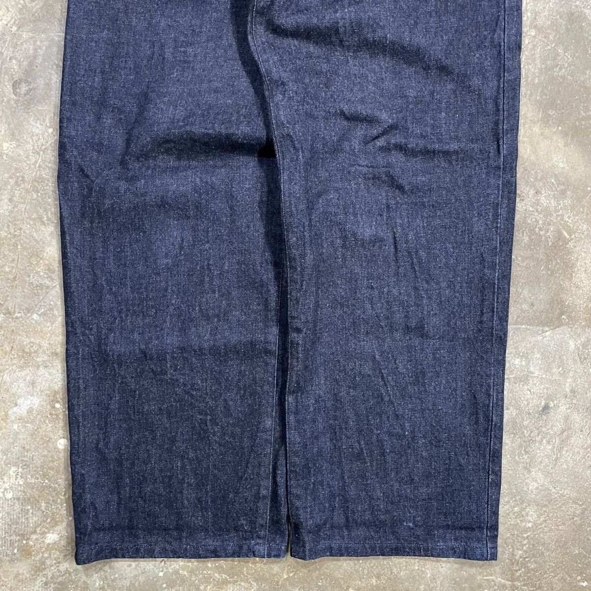 Japanese Brand Japanese Denim Baggy Button Fly Size US 31 - 3 Thumbnail