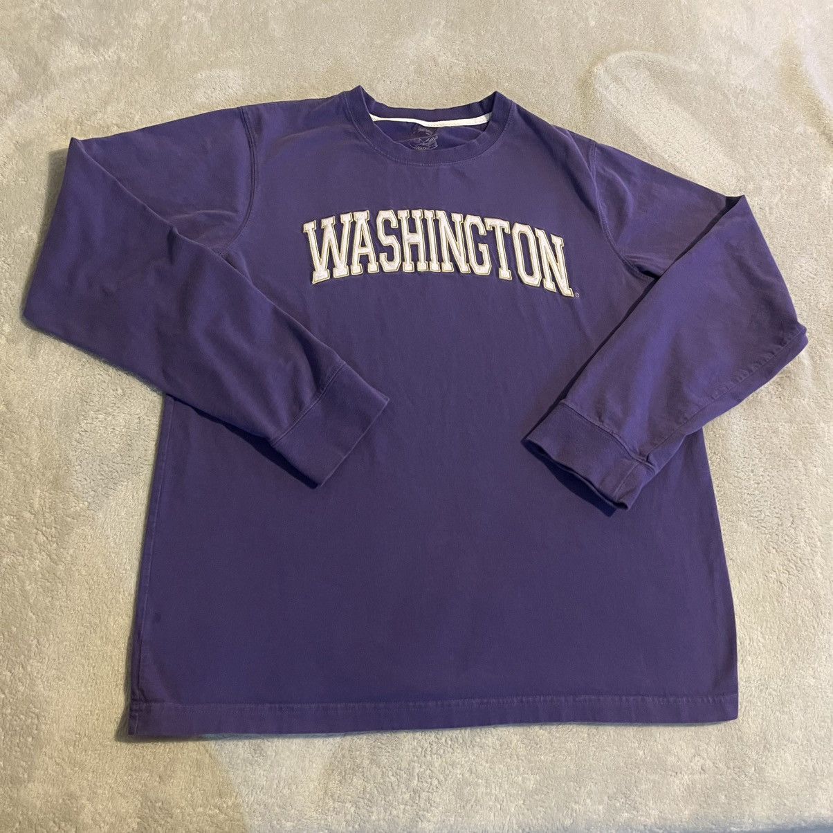 Other Washington Huskies Shirt Men Medium Purple Long Sleeve Tee Size US M / EU 48-50 / 2 - 1 Thumbnail