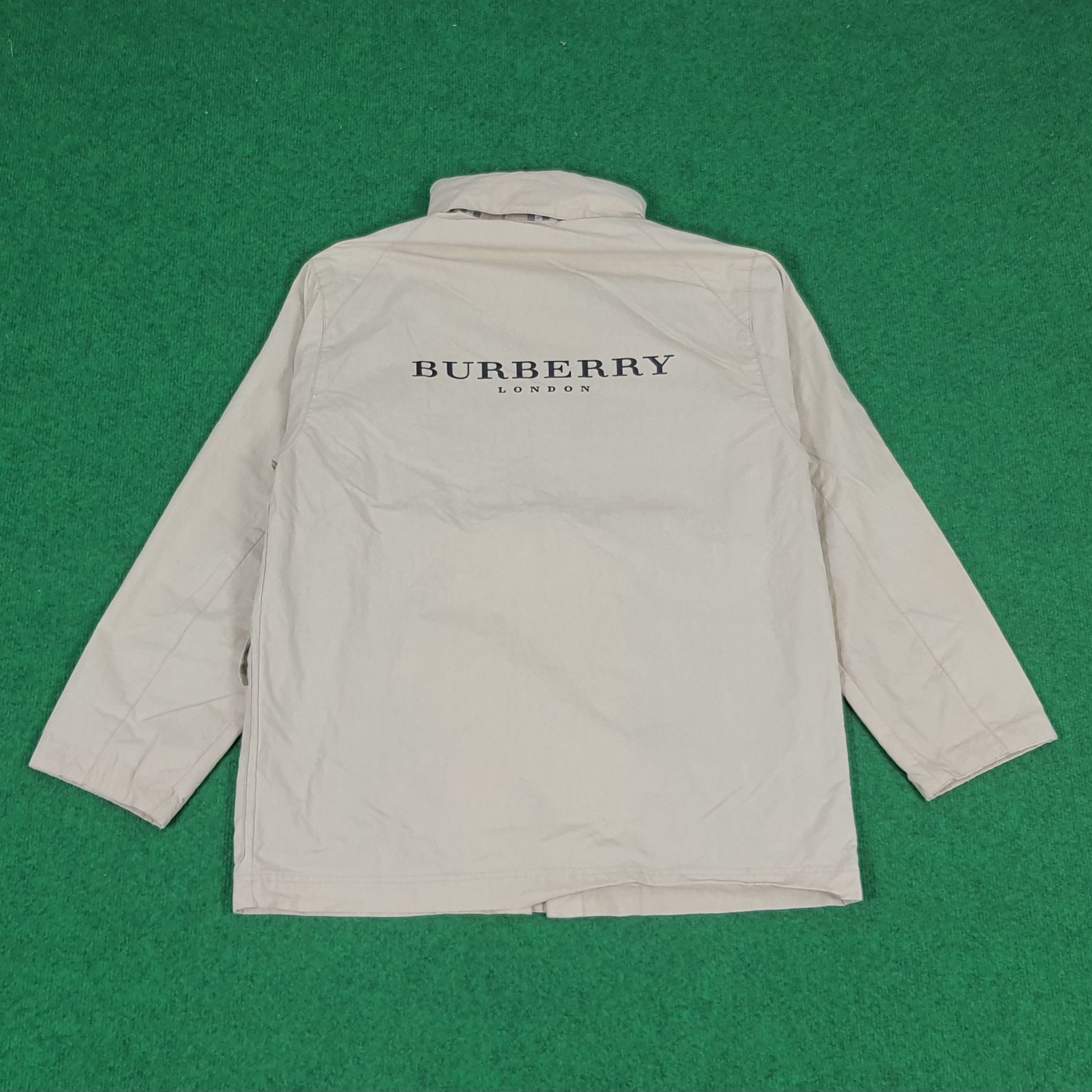 Burberry Vintage Burberry London Custom Spell Out Jacket Size US M / EU 48-50 / 2 - 1 Thumbnail