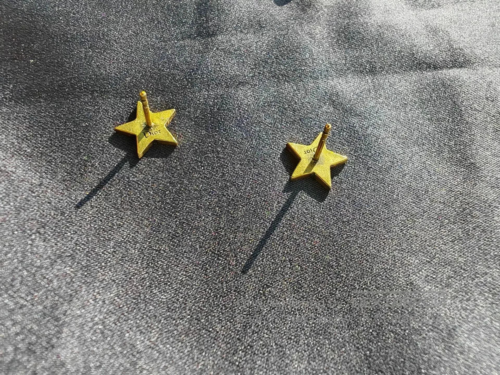Dior Dior Asymmetric Tassel Heart Star Earrings. Size ONE SIZE - 6 Thumbnail