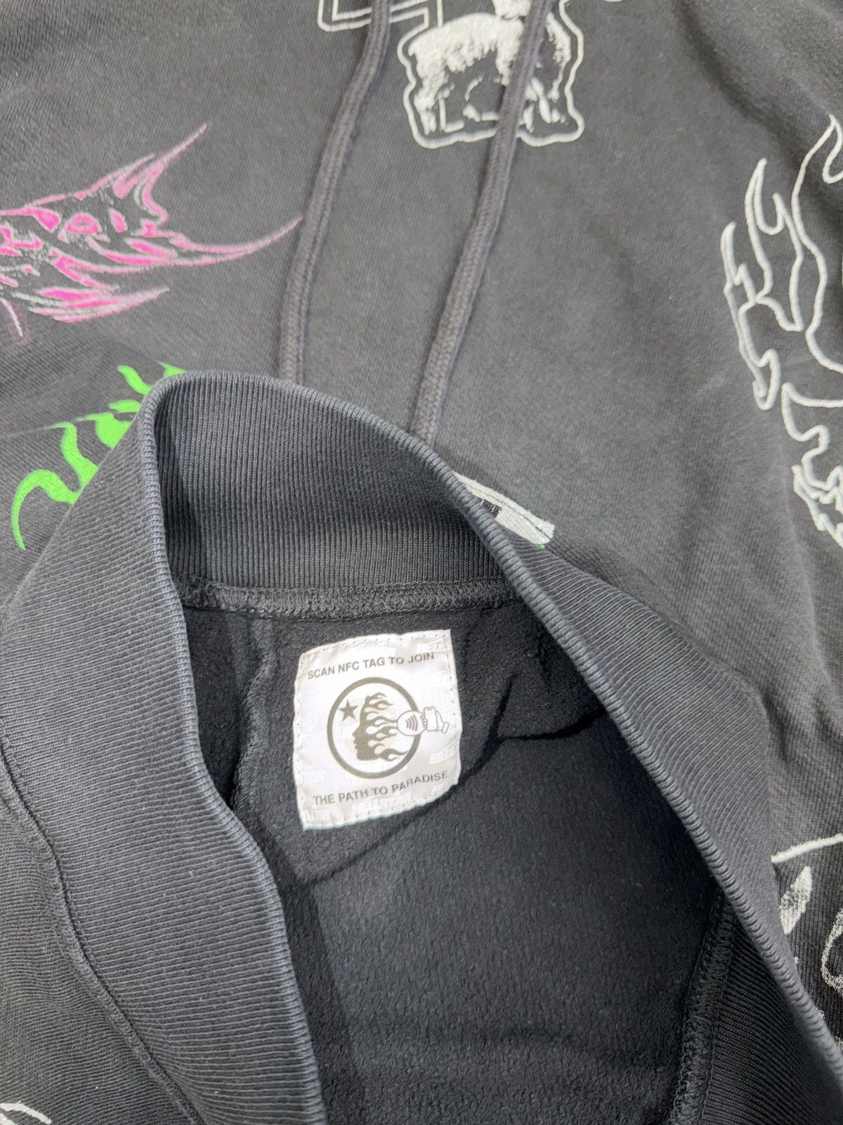 HELLSTAR Hellstar Graffiti Zip Up Hoodie Size US L / EU 52-54 / 3 - 6 Thumbnail