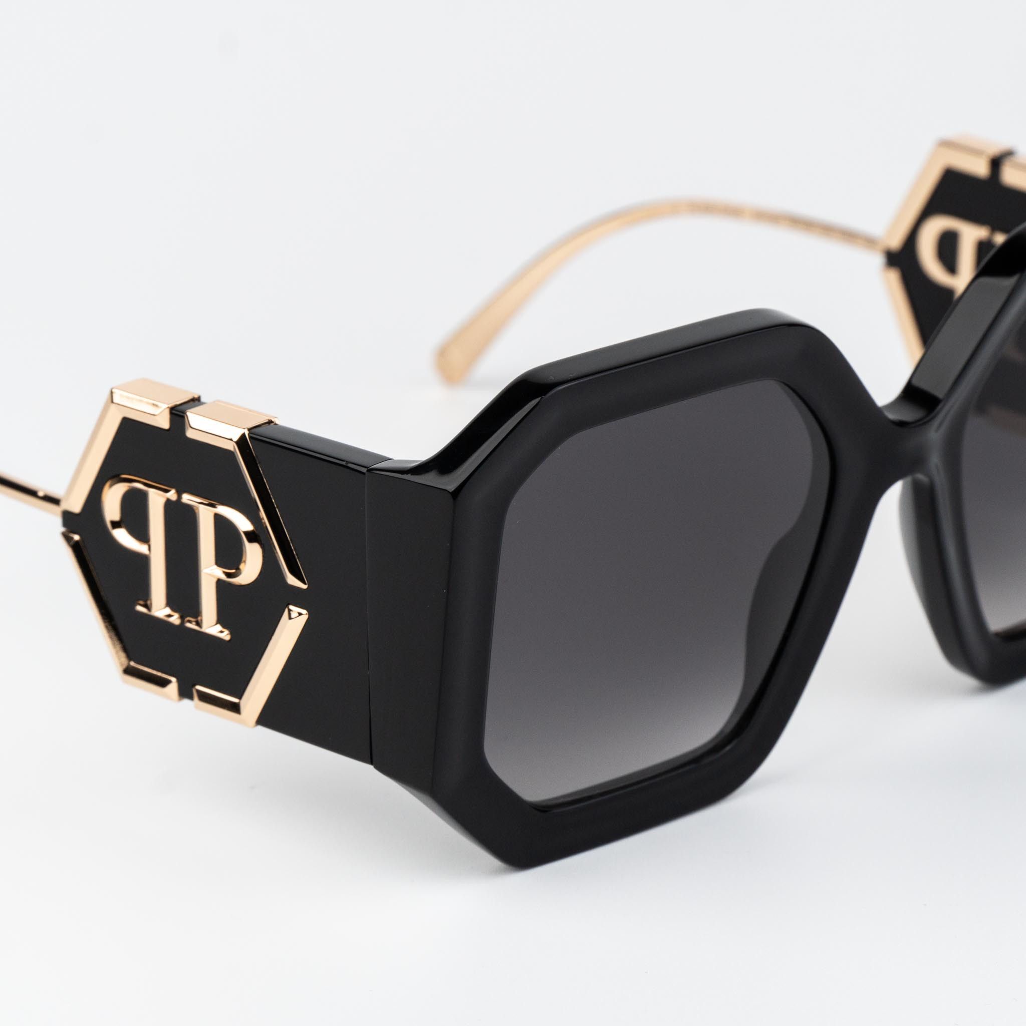 Philipp Plein Philipp Plein Women Sunglasses SPP067 0700 NEW AUTHENTIC Size ONE SIZE - 6 Thumbnail