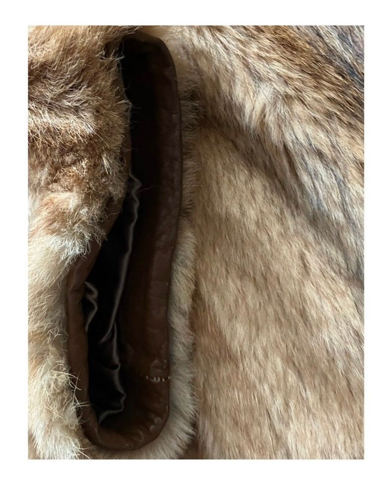 Japanese Brand × Vintage Iconic Vintage 80s Fox Fur Coat oversized Y2K Size M / US 6-8 / IT 42-44 - 10 Thumbnail