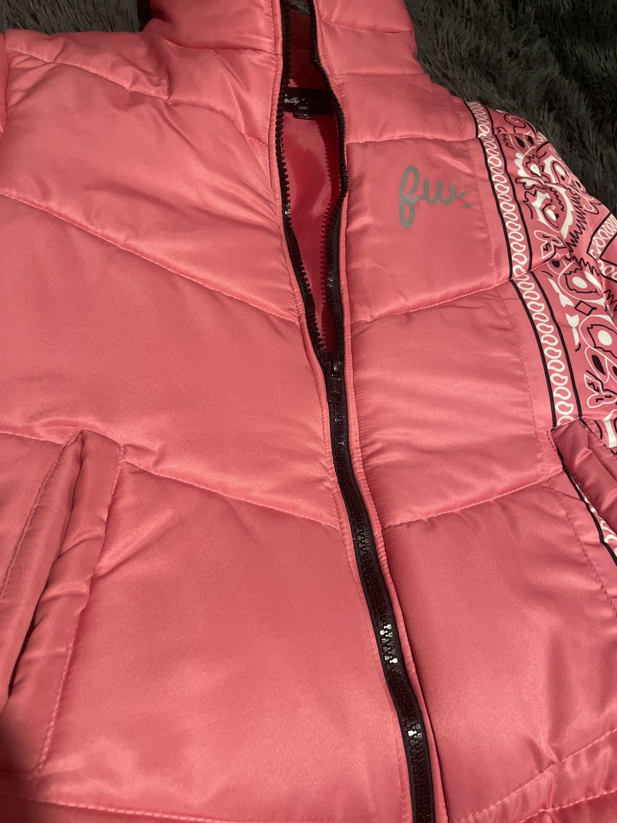 Other Pink Bandanna Jacket Size XS / US 0-2 / IT 36-38 - 5 Thumbnail