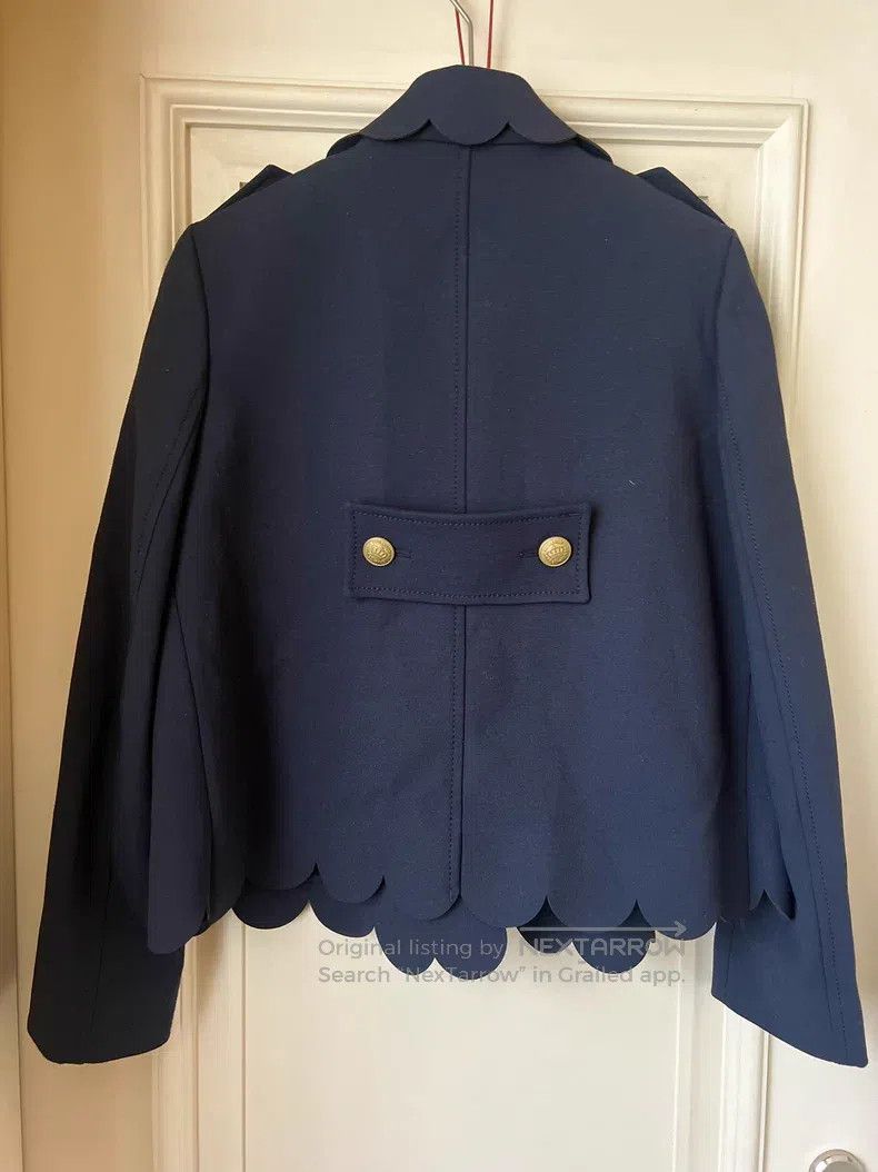 Valentino Valentino Black wavy cape coat Size XS / US 0-2 / IT 36-38 - 2 Thumbnail