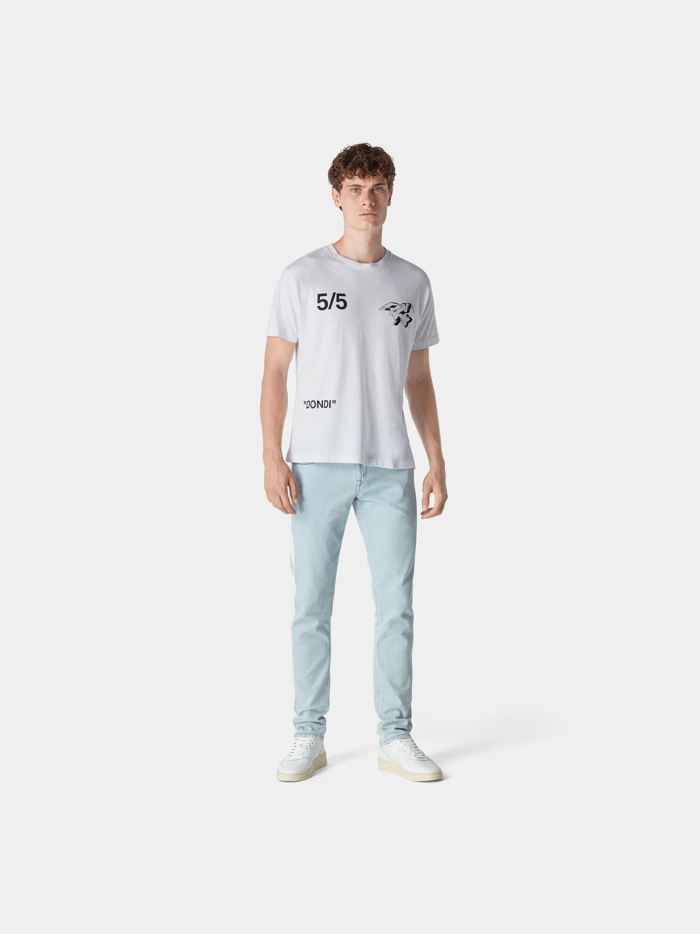 Off-White White Dondi Graffiti Wars Logo T-shirt Size US M / EU 48-50 / 2 - 3 Thumbnail