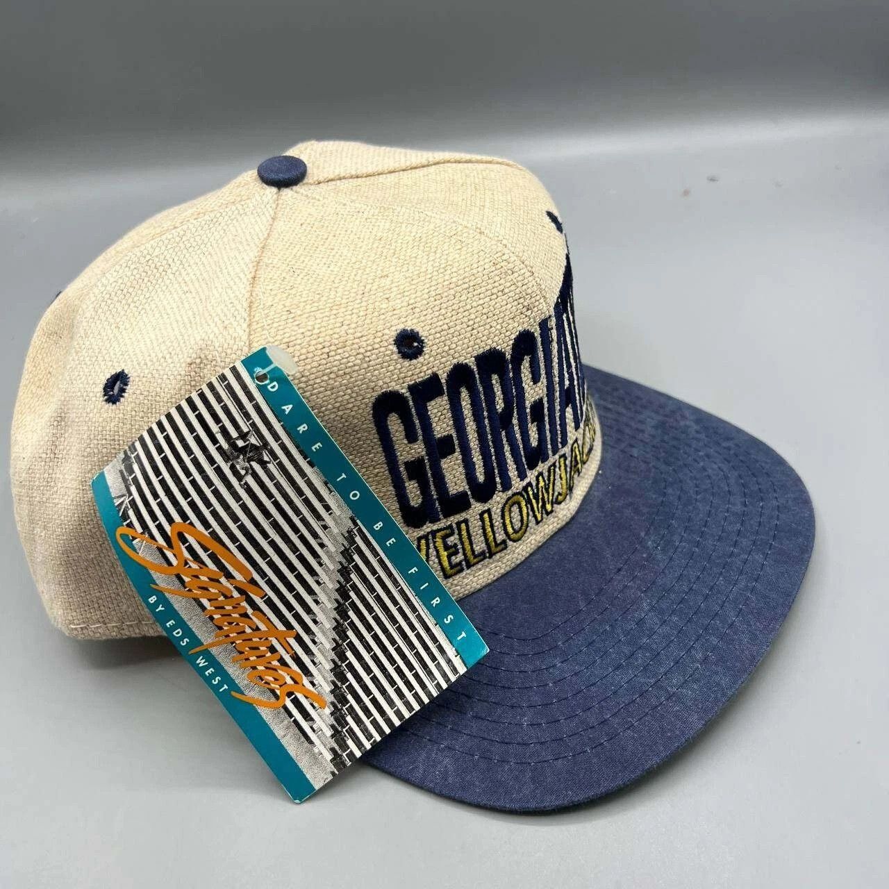 Signatures Georgia Tech Yellow Jackets Hat Men Signatures Snap Back Cap Size ONE SIZE - 5 Thumbnail