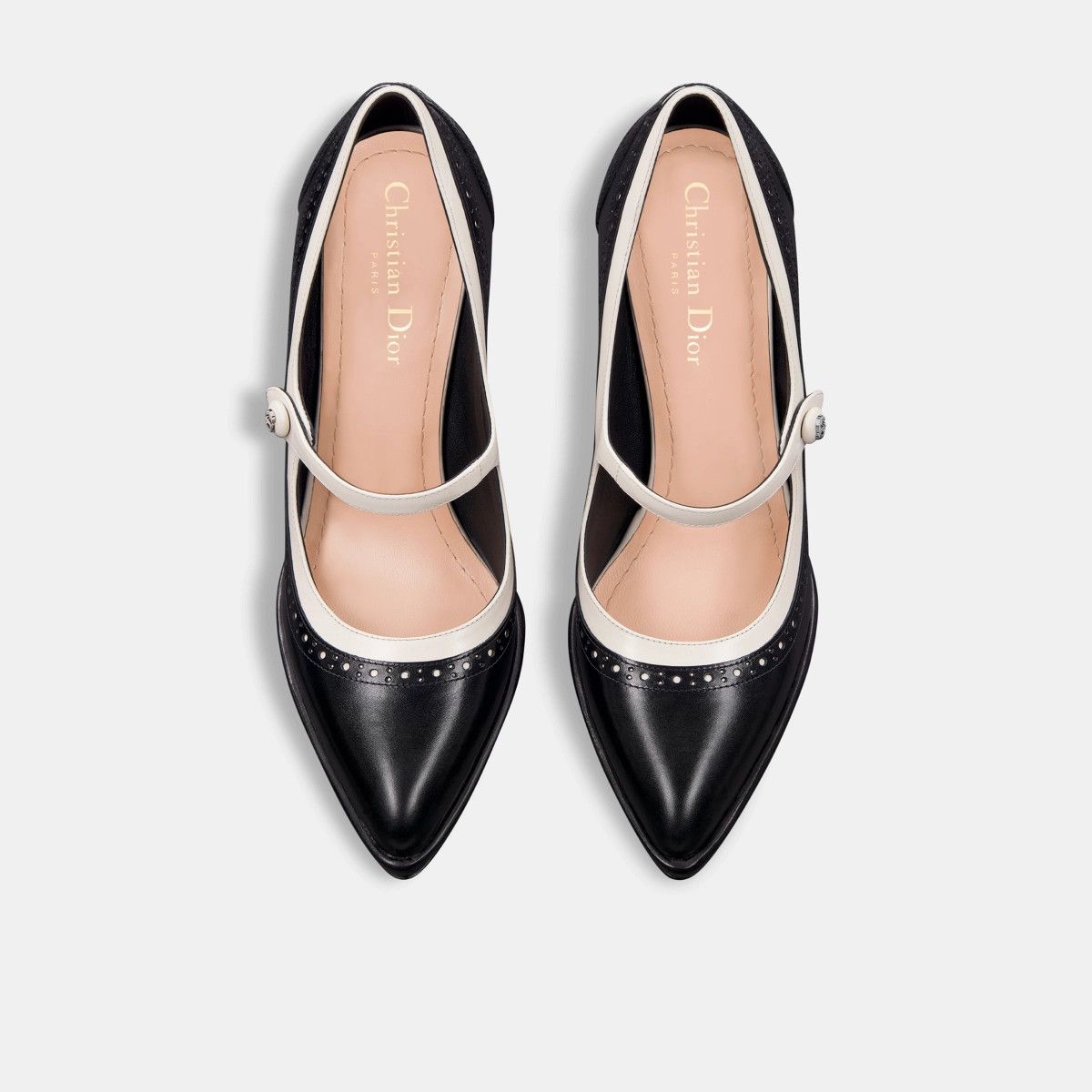 Dior o1bcso1str1224 Pump in Black & White Size US 11 / IT 41 - 4 Thumbnail