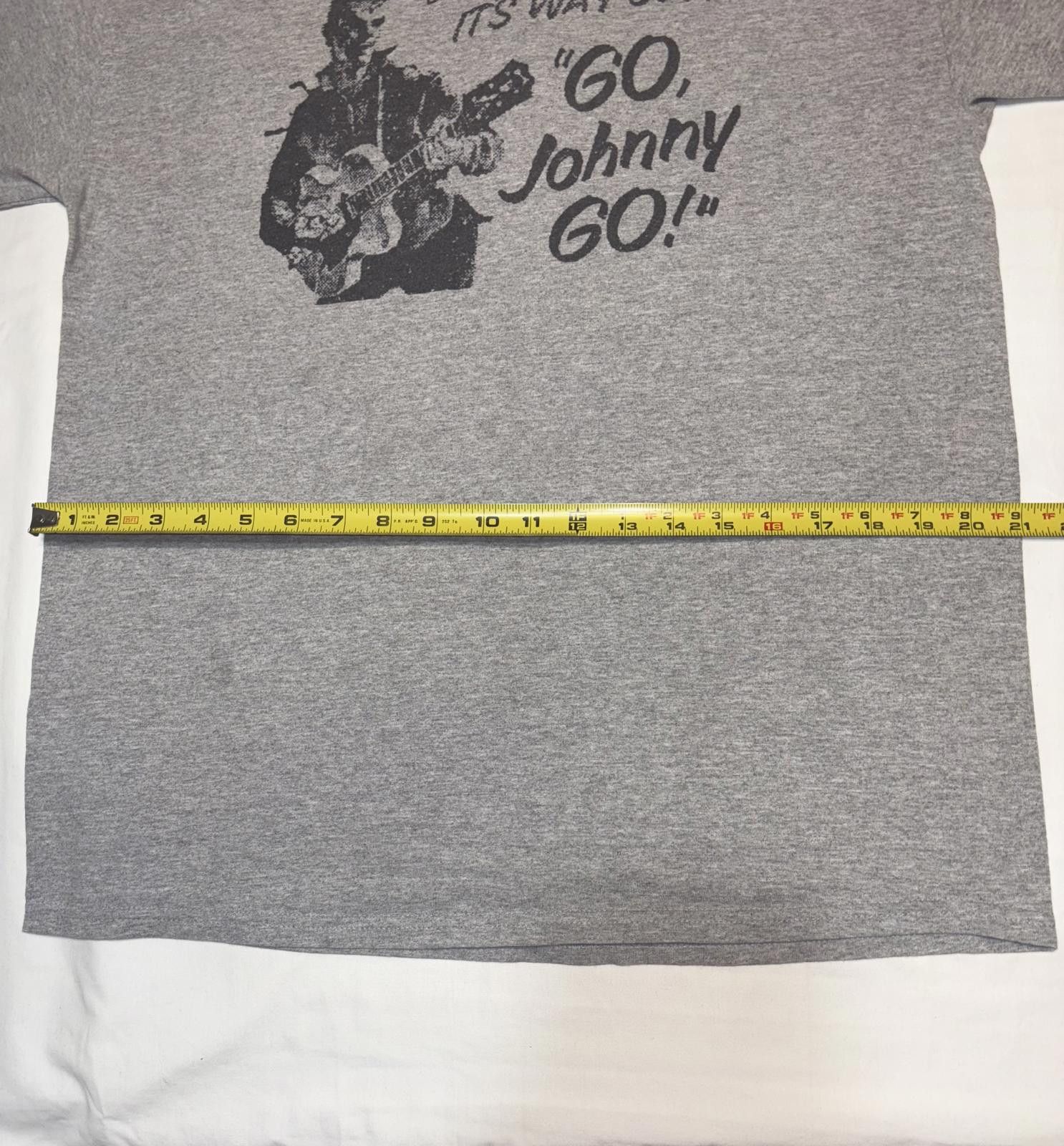 Gildan Vintage Gildan 'Go Johnny Go!' Graphic T-Shirt Size US L / EU 52-54 / 3 - 6 Thumbnail