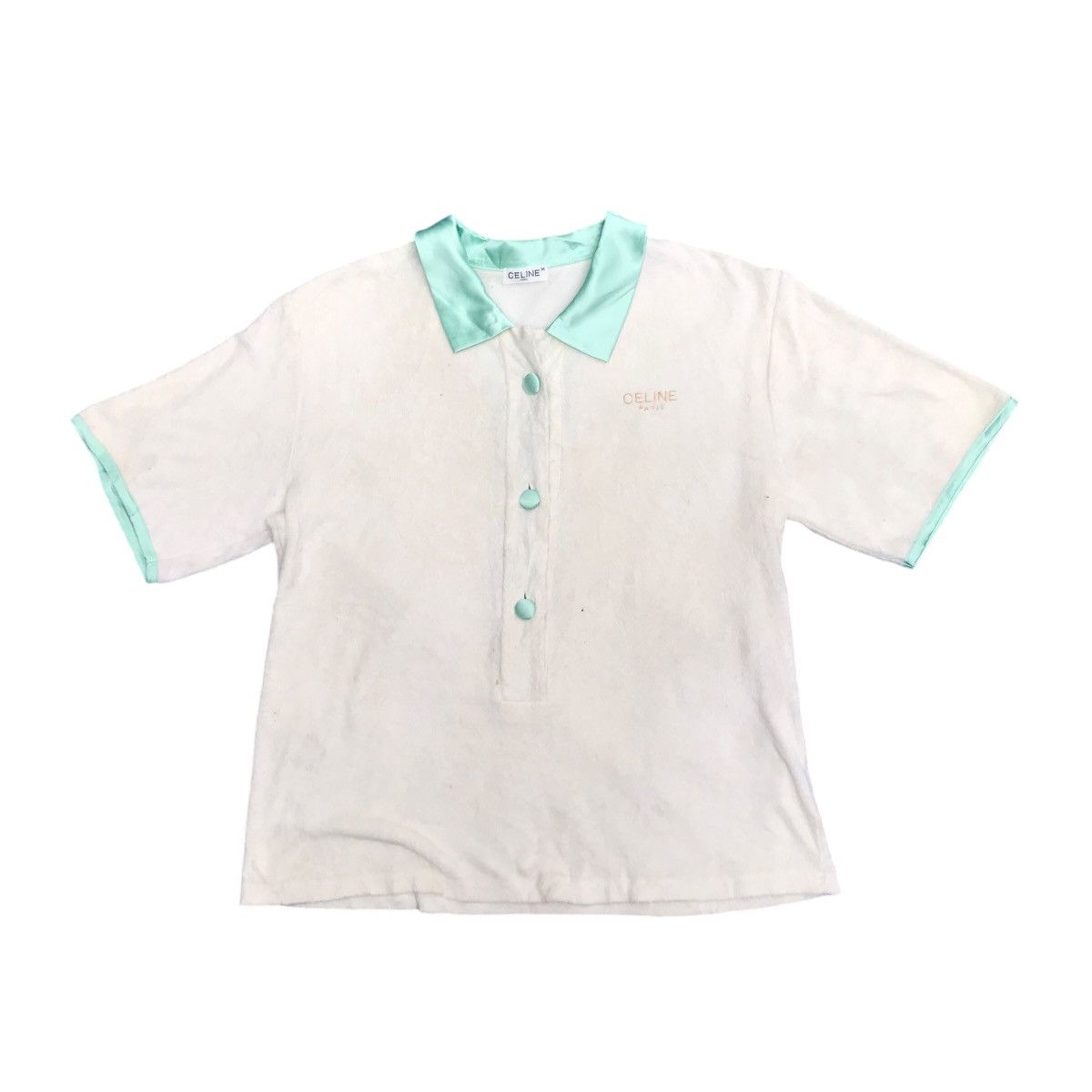Celine Vintage 90s Celine Polos Size US M / EU 48-50 / 2 - 1 Thumbnail