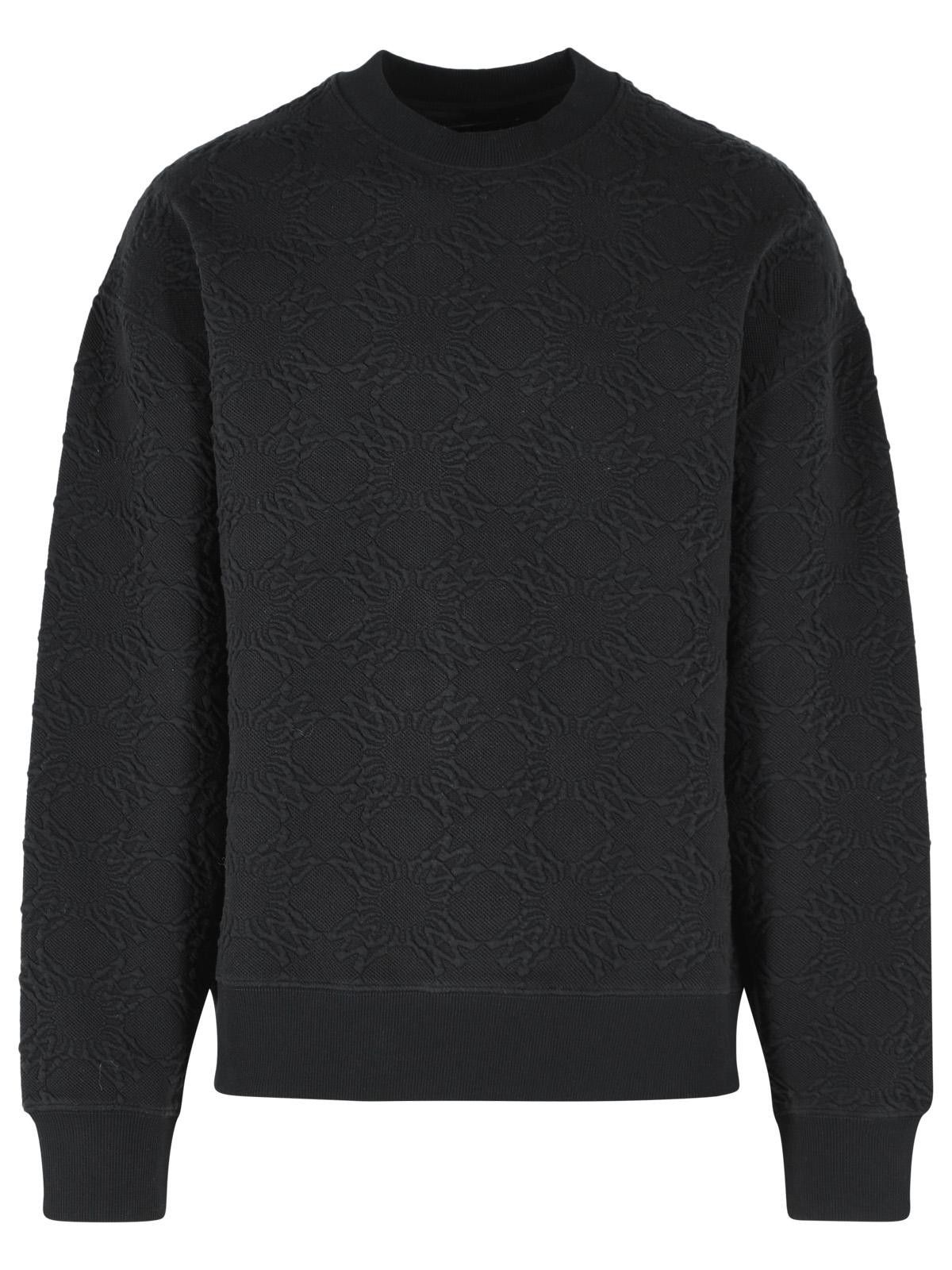 Amiri AMIRI 'Ma Quad' Black Cotton Blend Sweatshirt Size US M / EU 48-50 / 2 - 1 Thumbnail