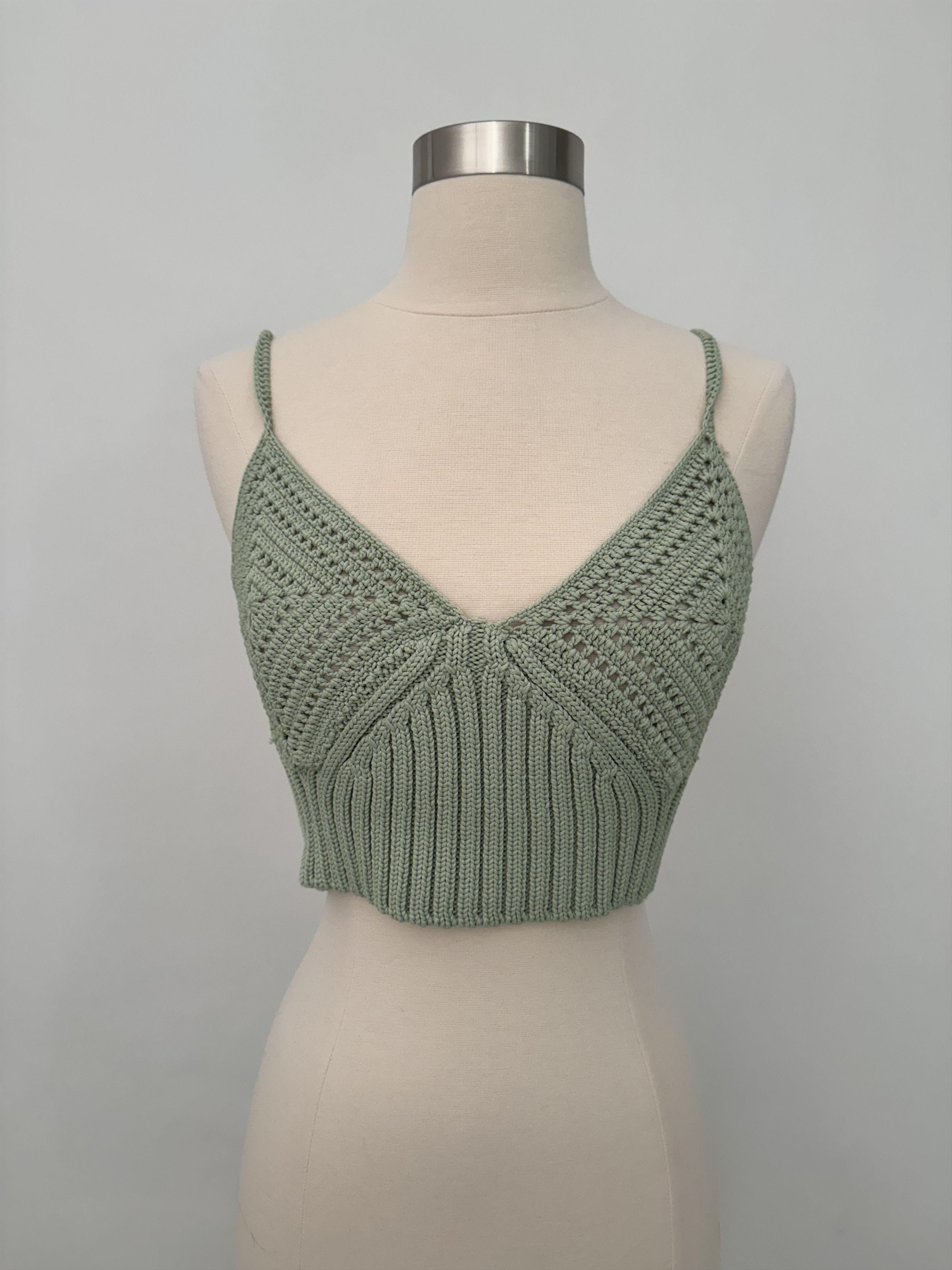 Knitted Crop Top