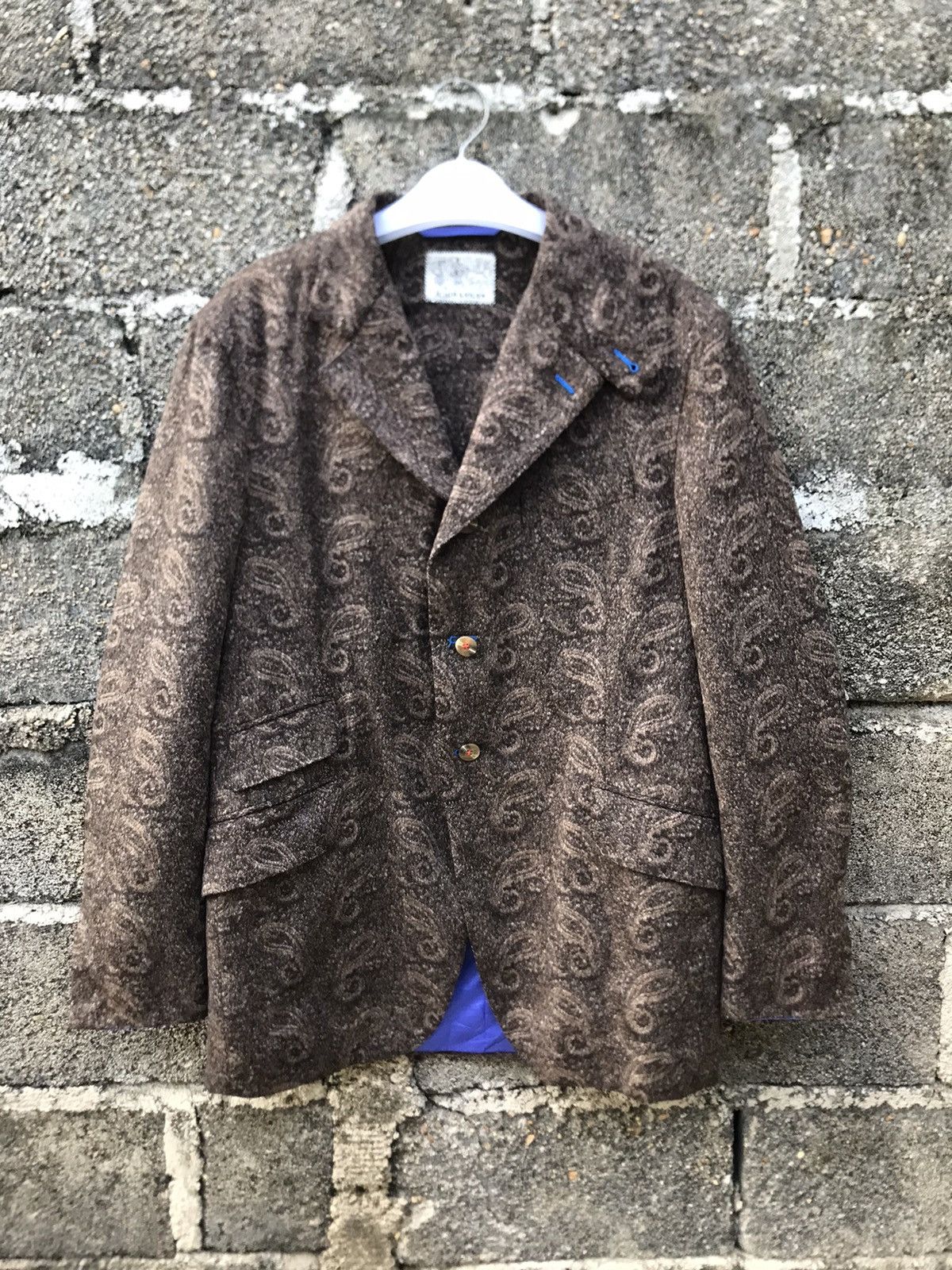 Japanese Brand × Vintage ⚡️Vintage Ichibankan Paisley Button Coat Size US S / EU 44-46 / 1 - 1 Thumbnail