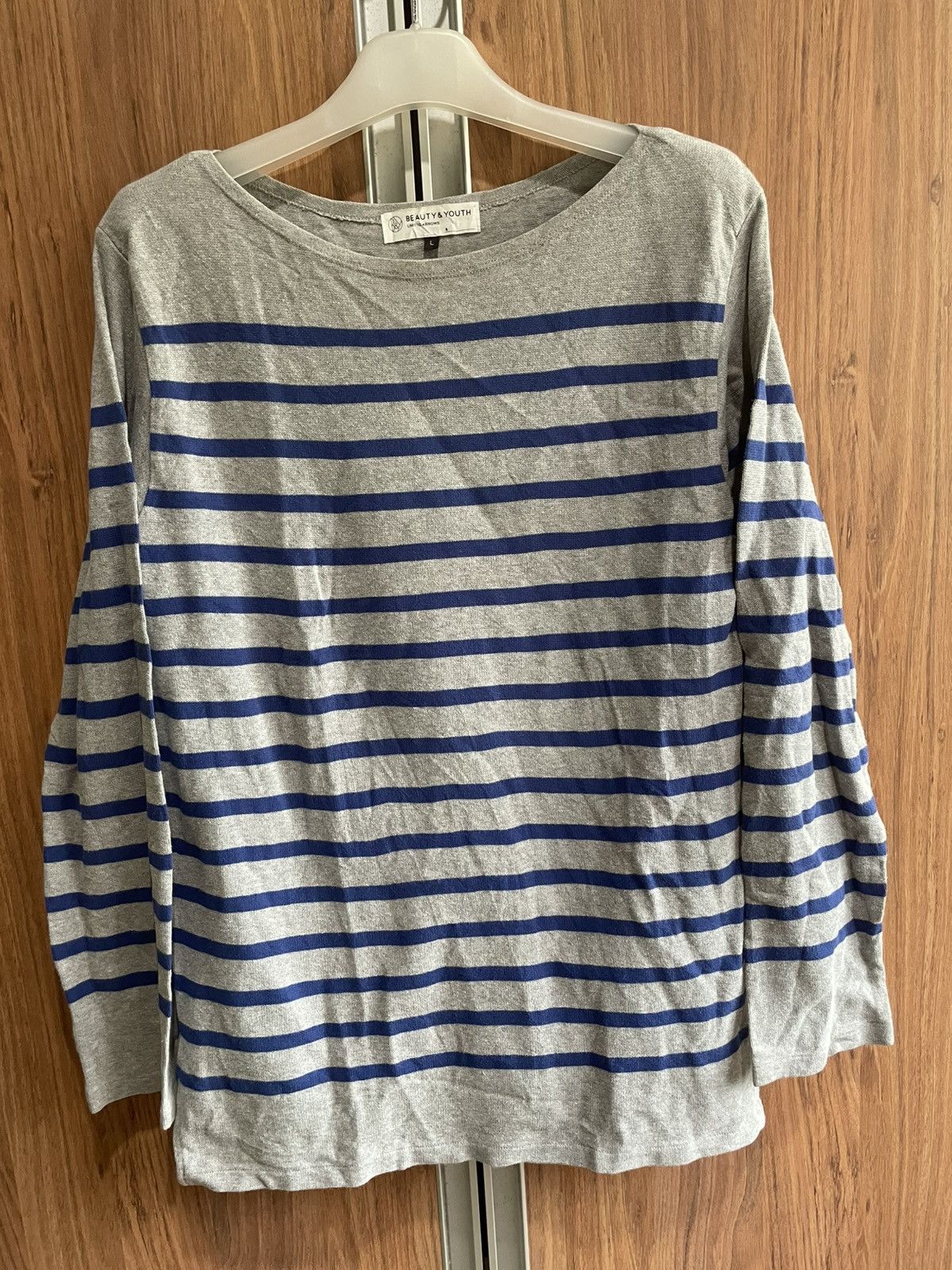 BEAUTY&YOUTH BEAUTY & YOUTH BY UNITED ARROWS BRETON T-SHIRT Size US L / EU 52-54 / 3 - 1 Thumbnail