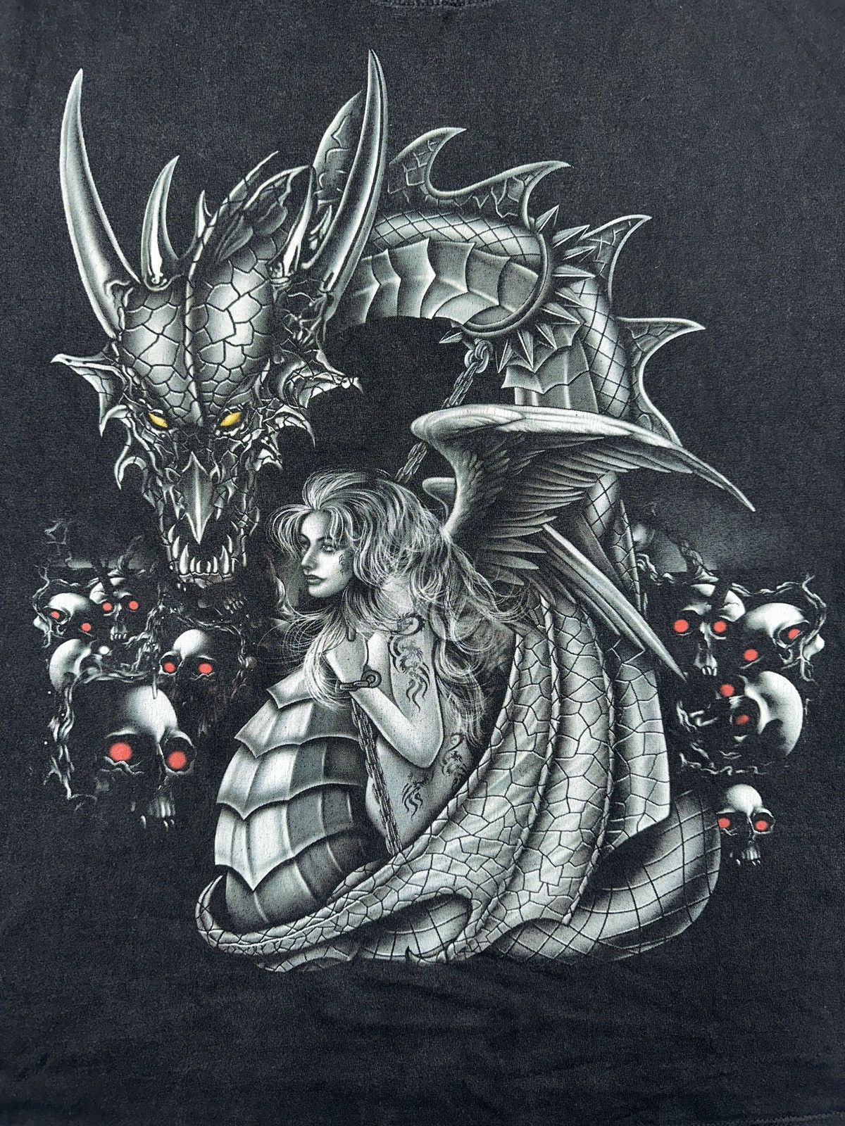 Anime VINTAGE MERCH ANIME Y2K SHIRT RETRO DRAGON PRINT T-SHIRT Size US L / EU 52-54 / 3 - 2 Thumbnail