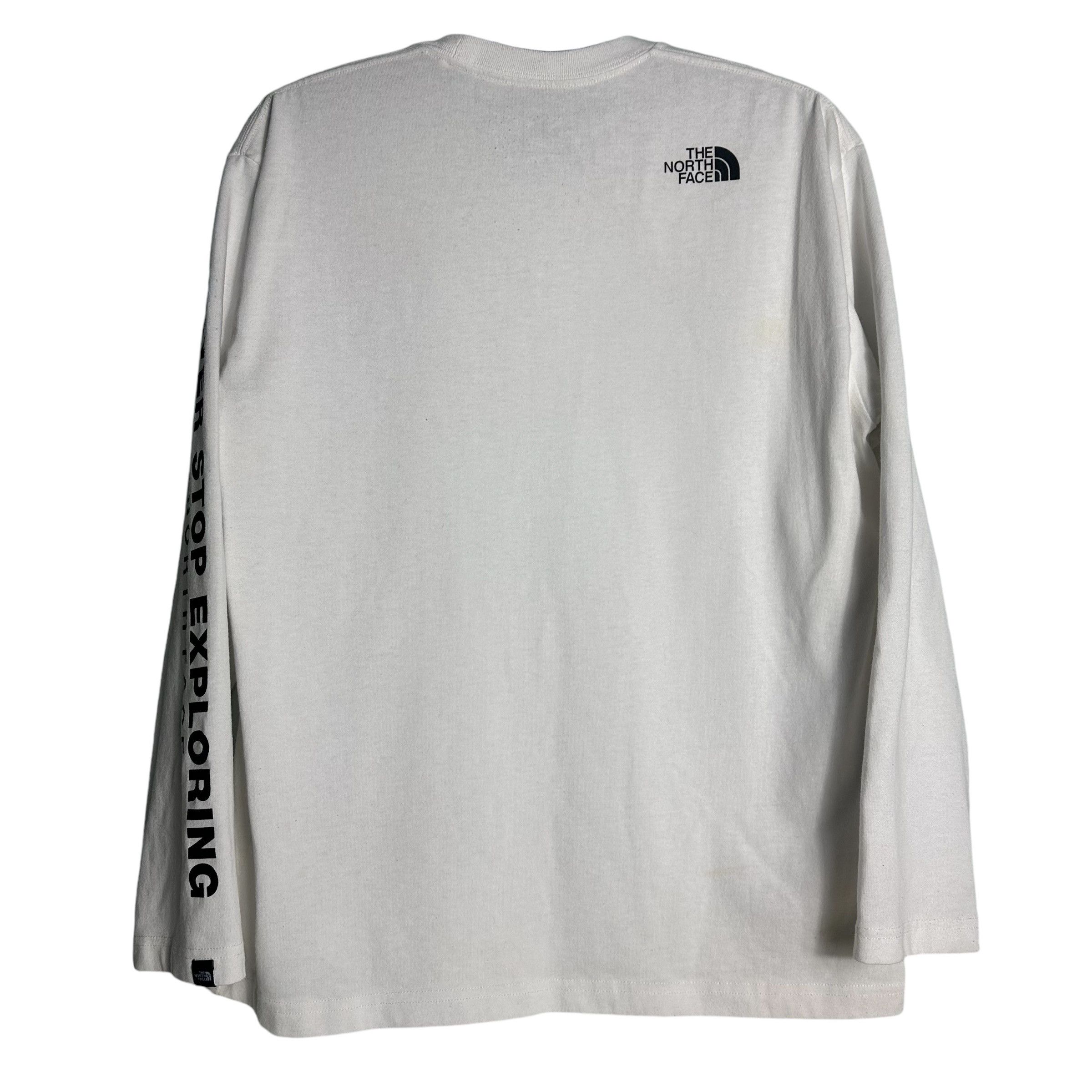 The North Face 🔥RARE🔥The North Face Spell Out L/Sleeve T-shirt Size US L / EU 52-54 / 3 - 5 Thumbnail