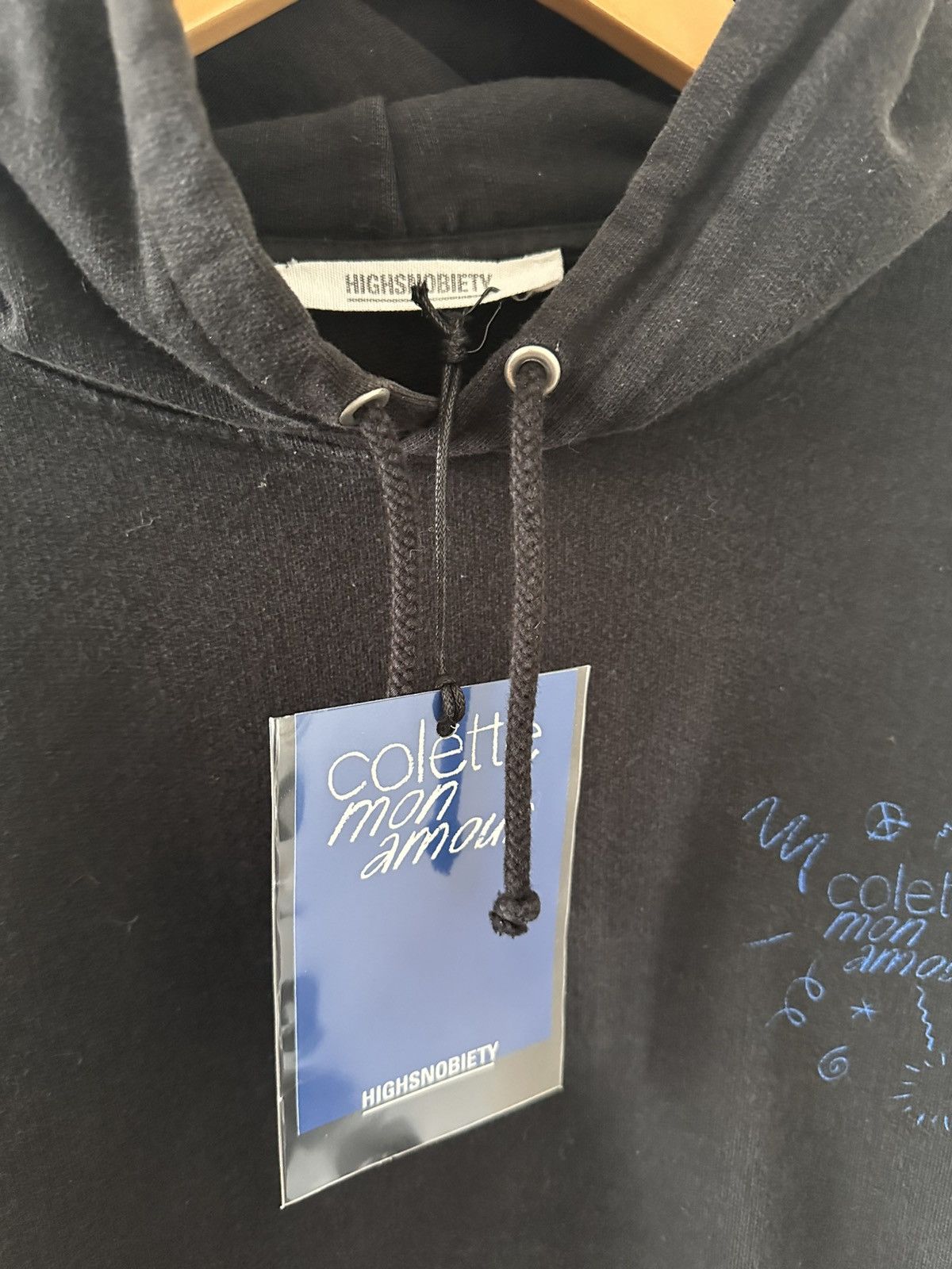 Colette × Highsnobiety Popcorn Hoodie Black 2020 Size US L / EU 52-54 / 3 - 6 Thumbnail