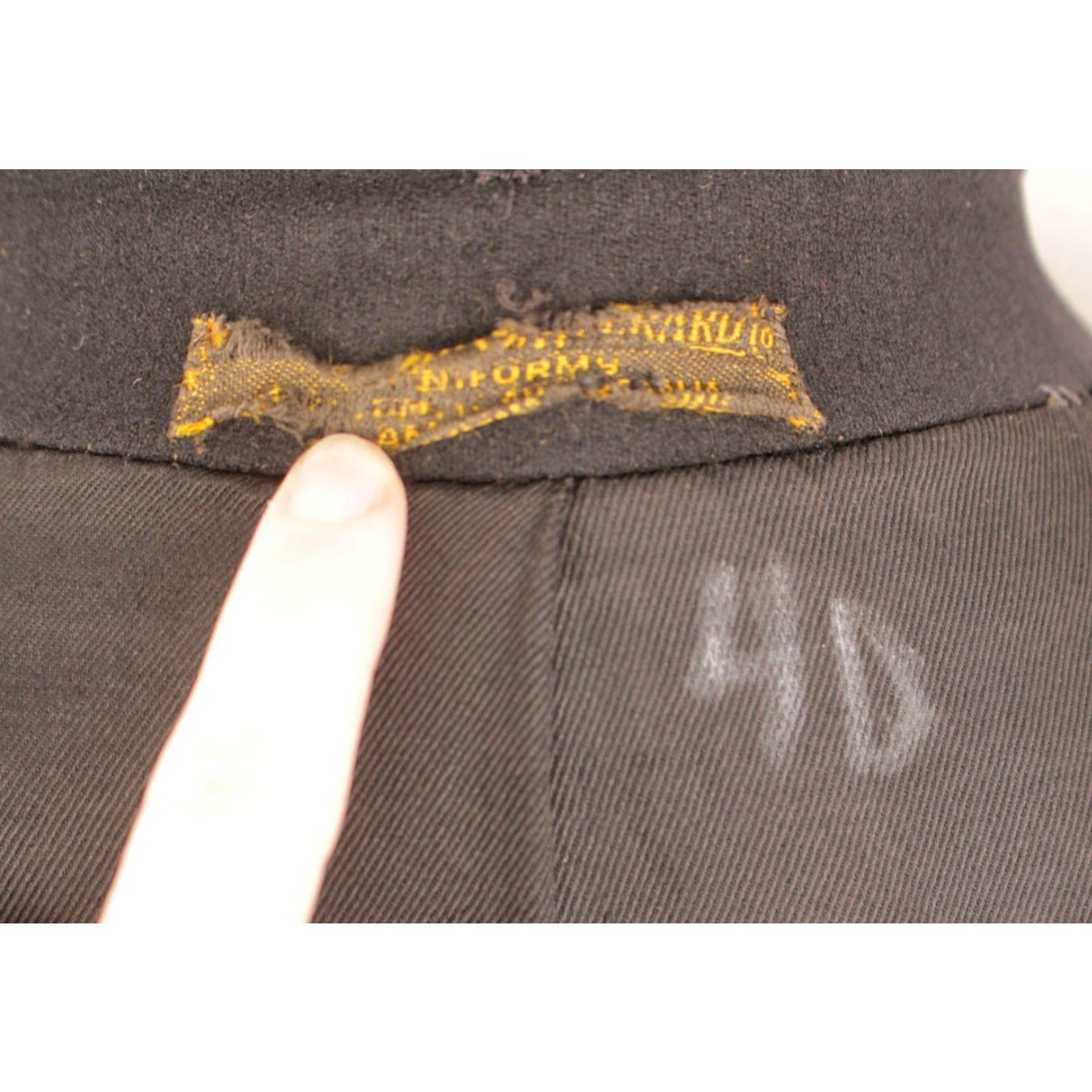 Vintage VTG Edwardian Frock Coat Mens M Black Wool 1900s 1900s Edwardian Antique Coat Size US M / EU 48-50 / 2 - 4 Thumbnail