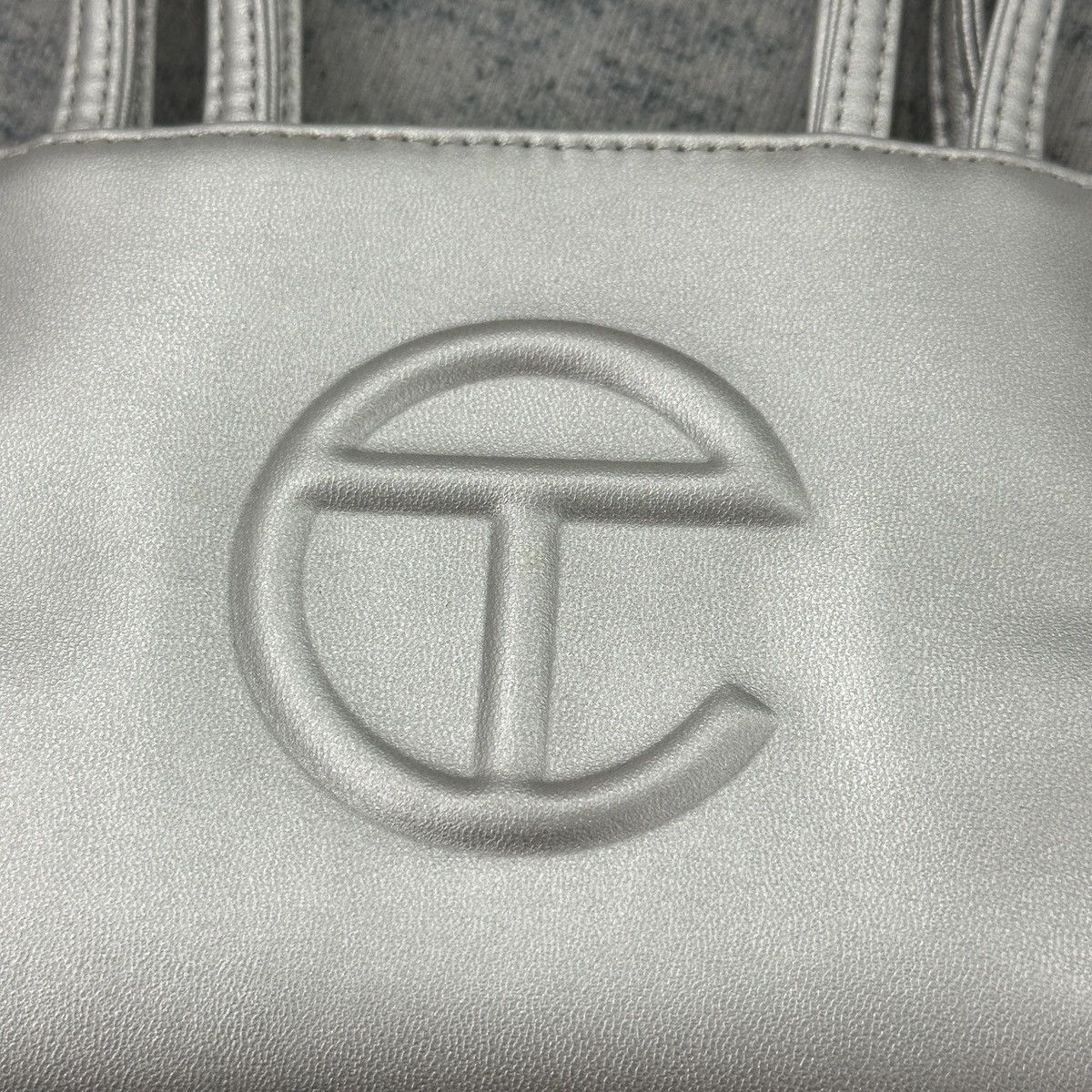 Telfar TELFAR SMALL SHOPPING BAG SILVER Size ONE SIZE - 7 Thumbnail