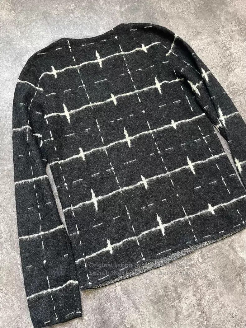 Saint Laurent Paris Saint Laurent Paris Cross Crucifix Mohair Sweater Size US XS / EU 42 / 0 - 7 Thumbnail