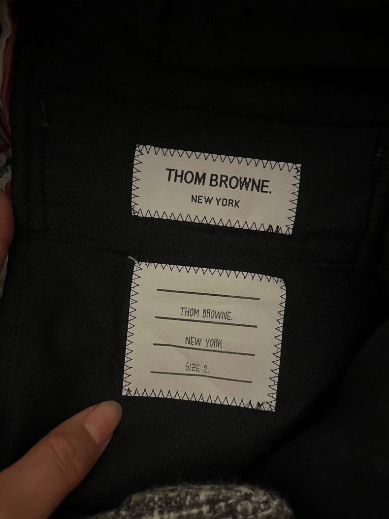 Thom Browne Thom Browne Size 2Wool trousers 2501-Nextarrow Size US 32 / EU 48 - 5 Thumbnail
