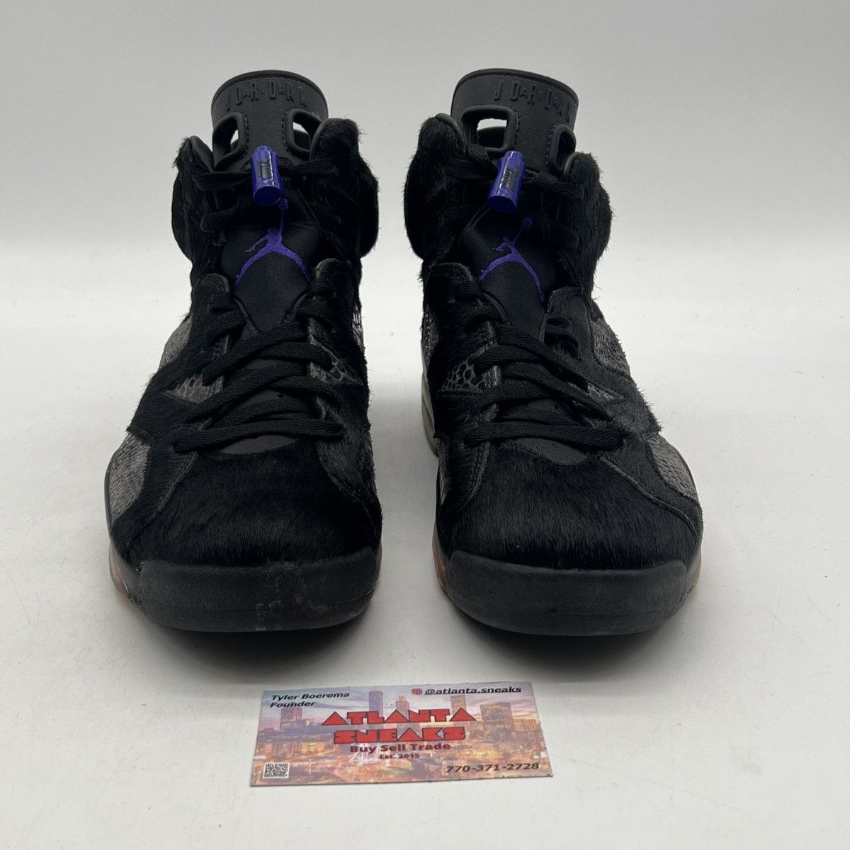 Jordan Brand Social status x air Jordan 6 pony hair Size US 9.5 / EU 42-43 - 2 Thumbnail