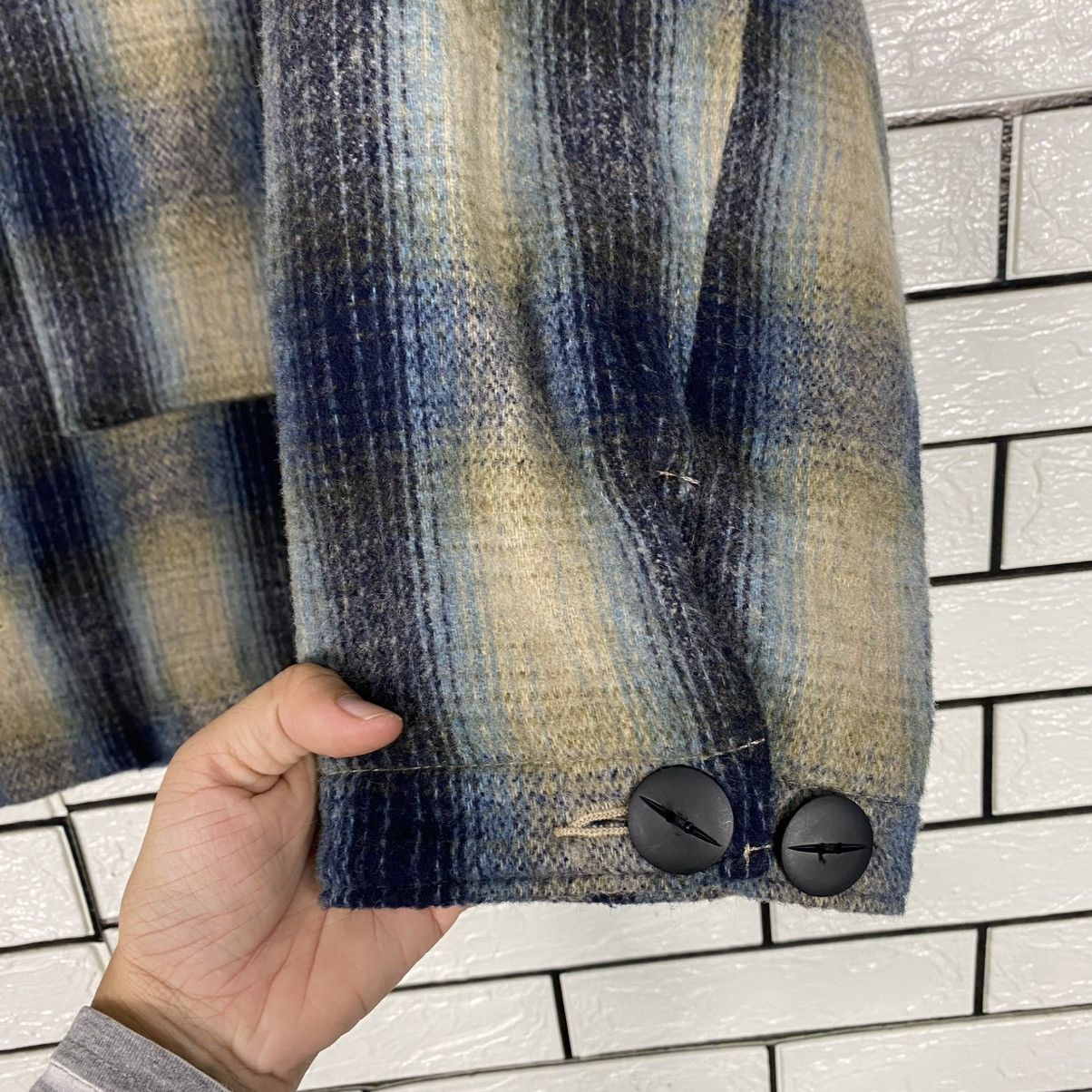 Japanese Brand 🔥VINTAGE WOOL JACKET TARTAN DESIGN LIPSTAR ISSEY MIYAKE Size US M / EU 48-50 / 2 - 16 Thumbnail
