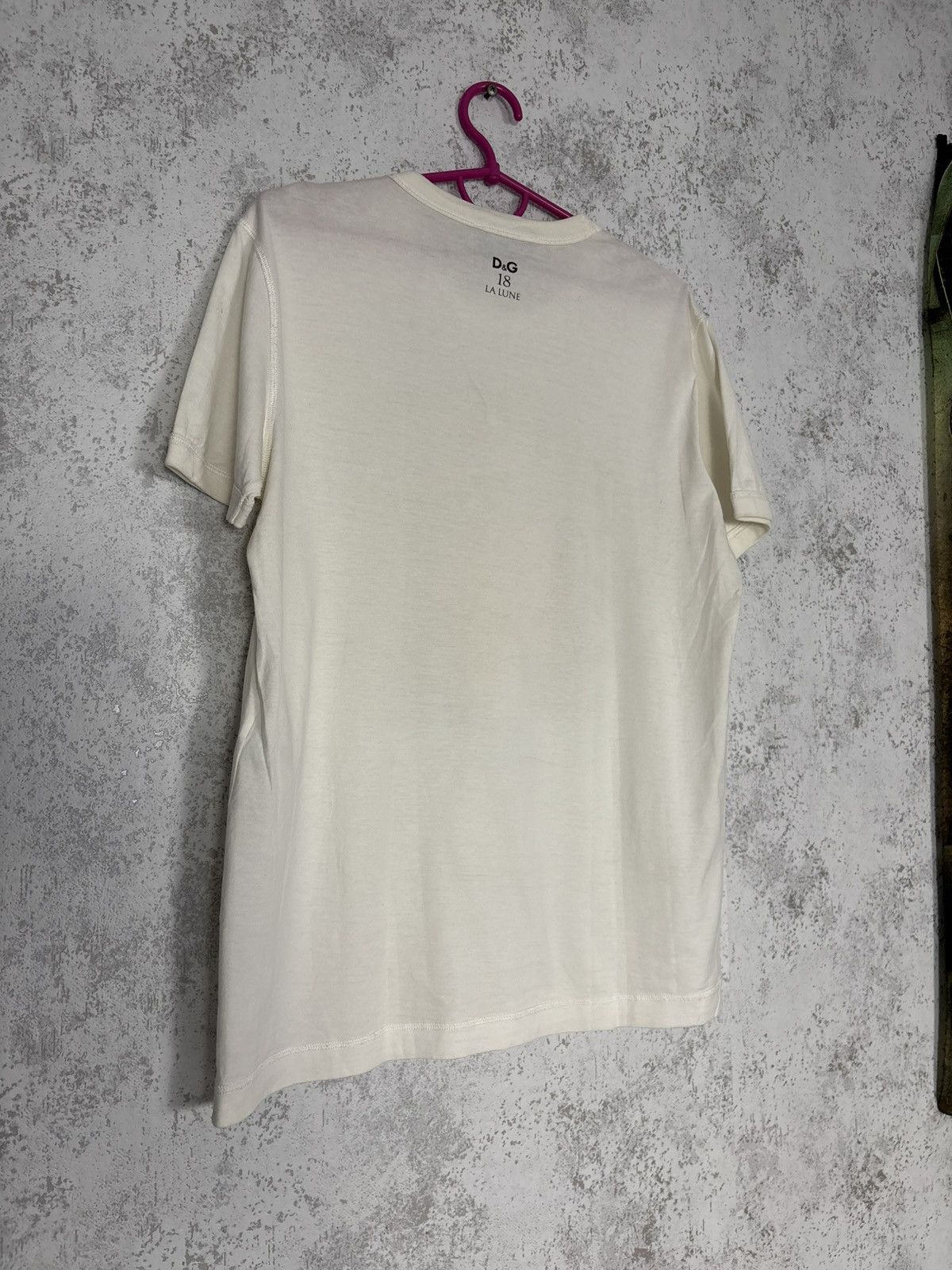 Dolce & Gabbana Vintage Dolce & Gabbana D&G Claudia Schiffer La Lune 18 Tee Size US L / EU 52-54 / 3 - 2 Thumbnail