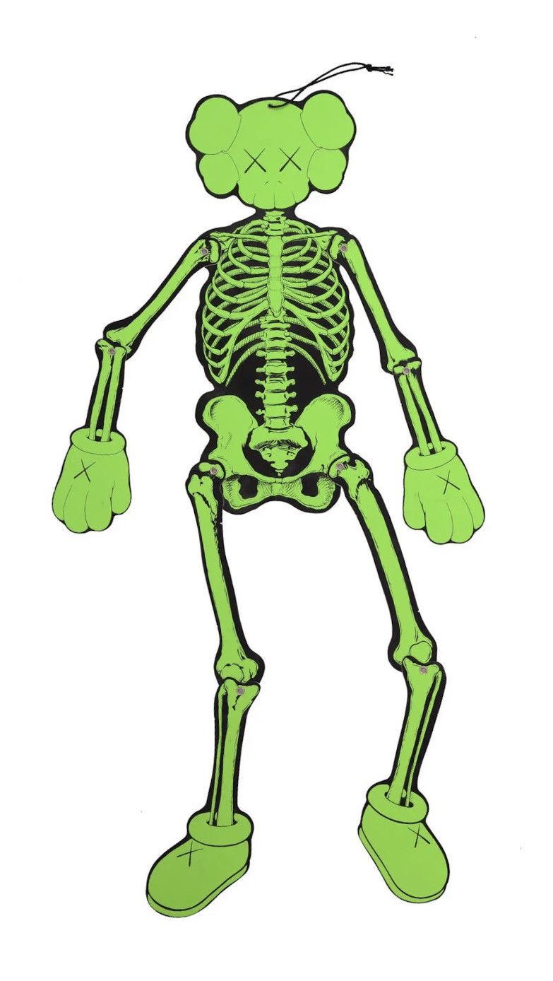 Kaws KAWS Skeleton Board Cutout Ornament Size ONE SIZE - 1 Thumbnail