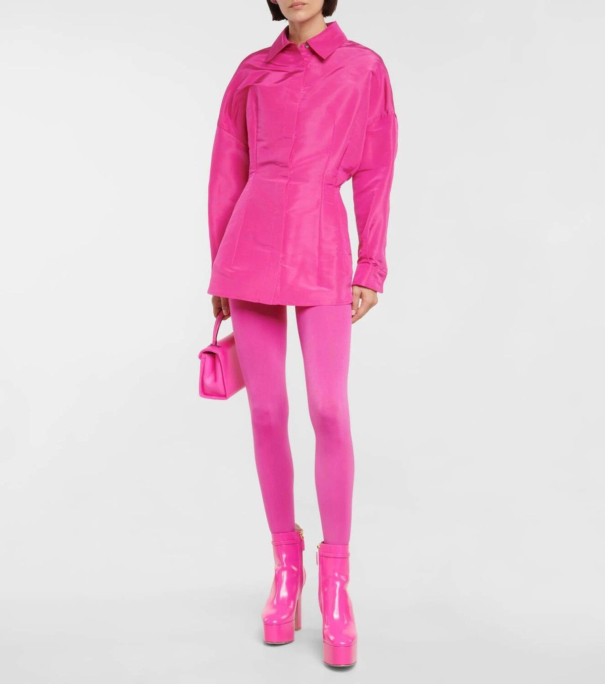 Valentino o1y0226 Jacket in Fuchsia Size M / US 6-8 / IT 42-44 - 4 Thumbnail