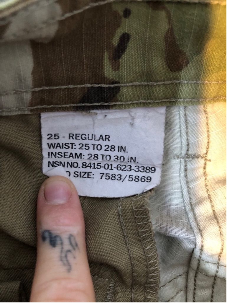 Other Military camo uniform large Size US L / EU 52-54 / 3 - 2 Thumbnail