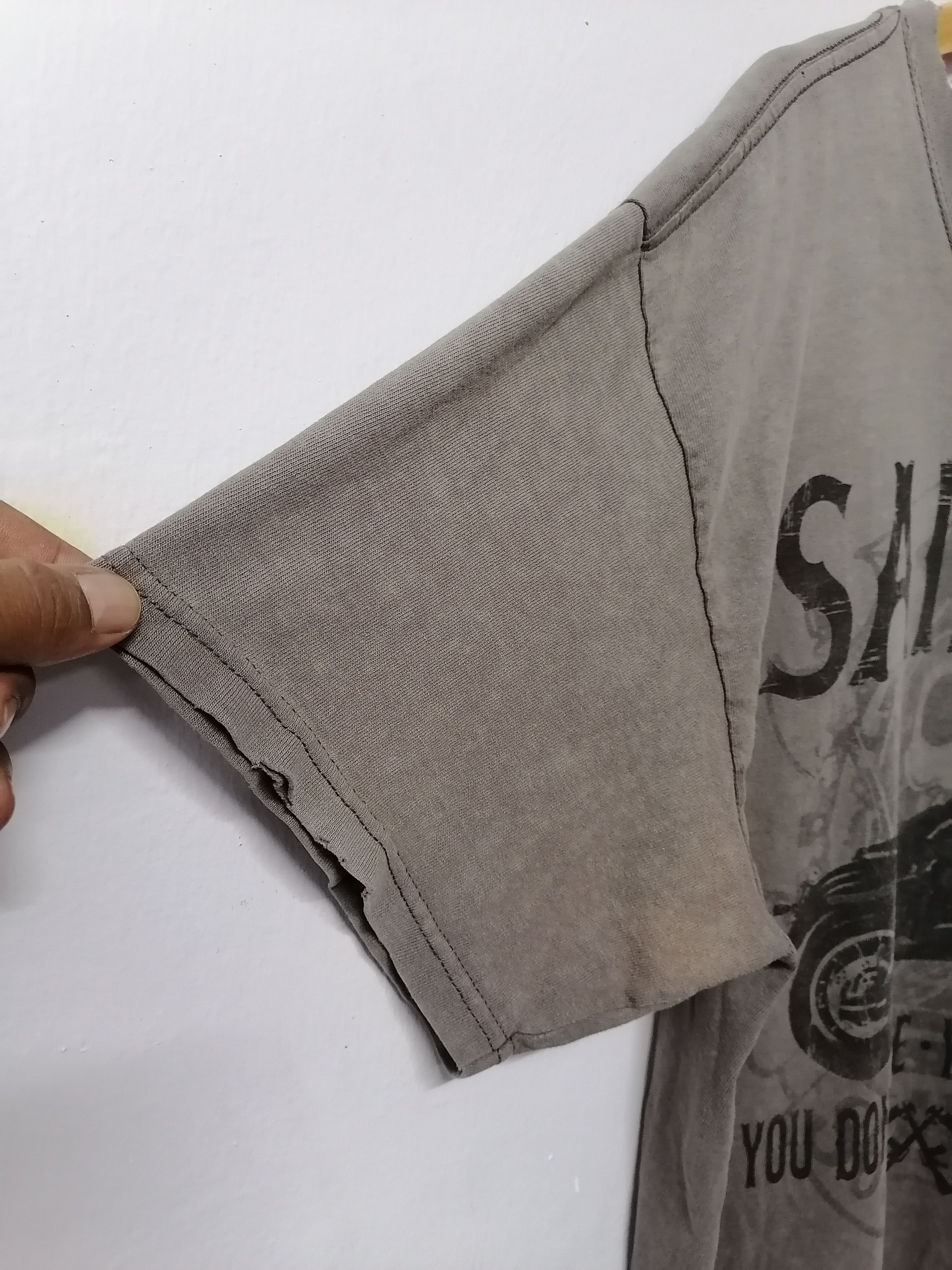 Harley Davidson × Sons of Henrey × Vintage Trashed Faded Vintage 00s Sons Of Anarchy Samcro Tees Size US L / EU 52-54 / 3 - 3 Thumbnail